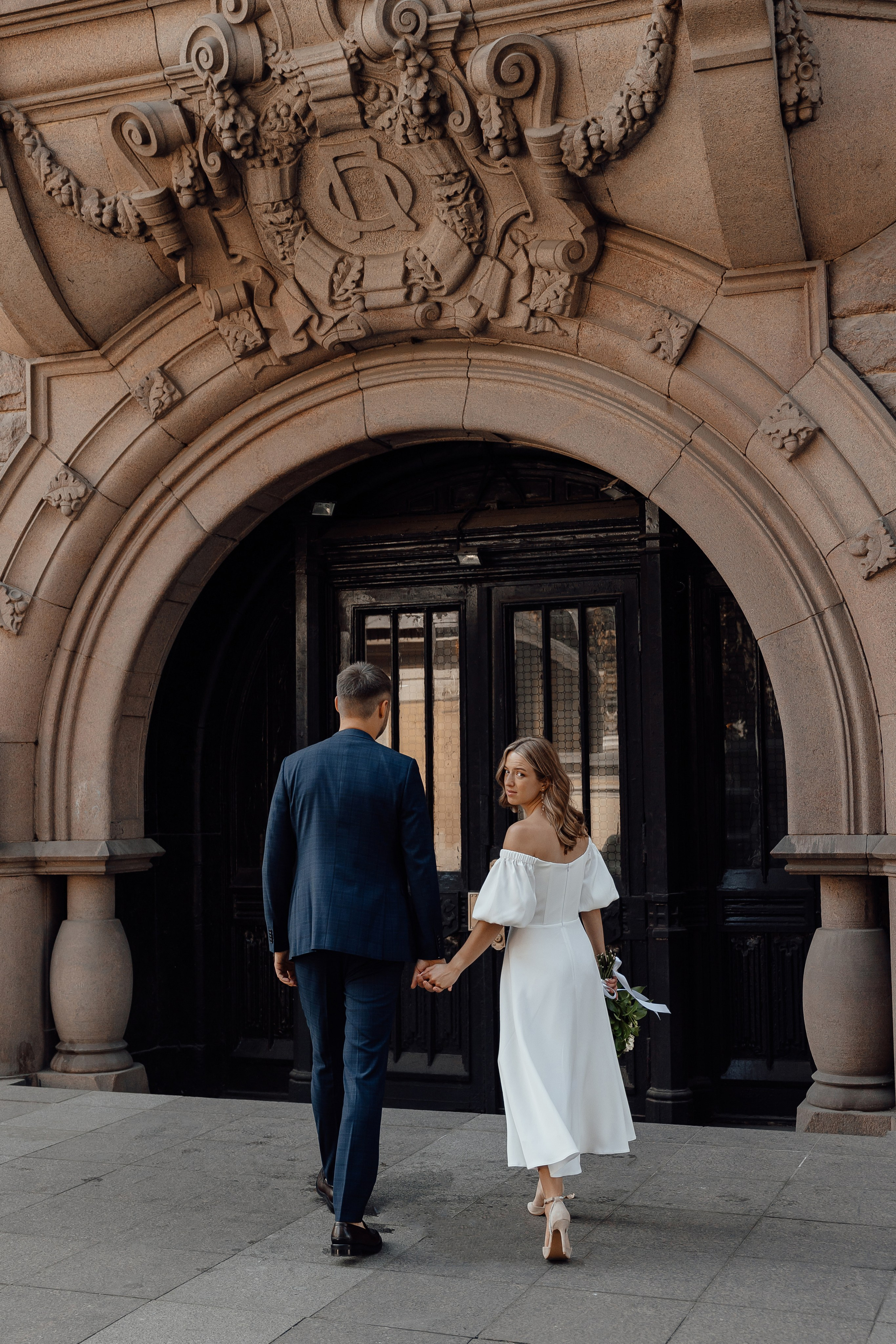 городская свадебная прогулка в Москве