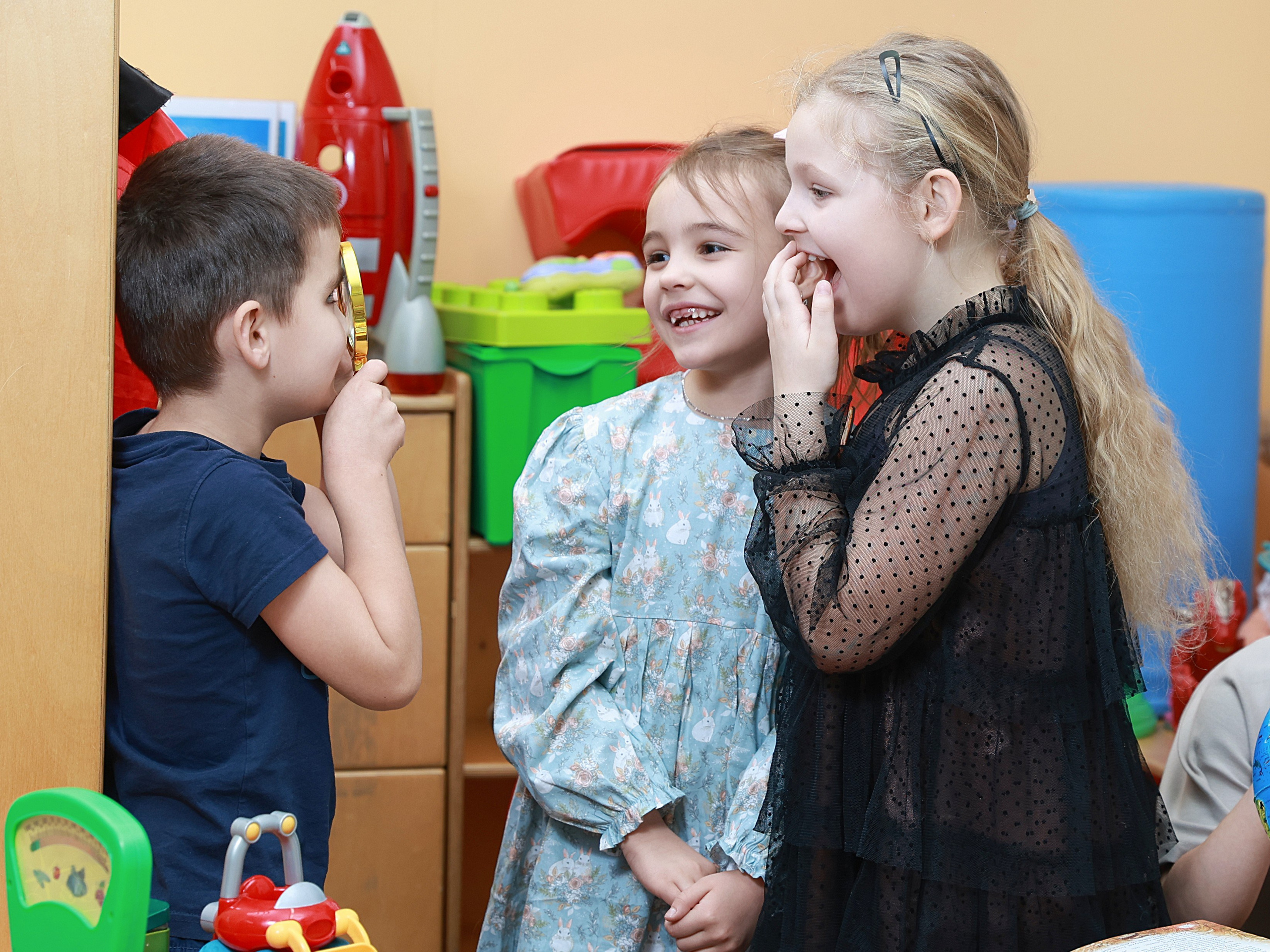 Один день в детском саду