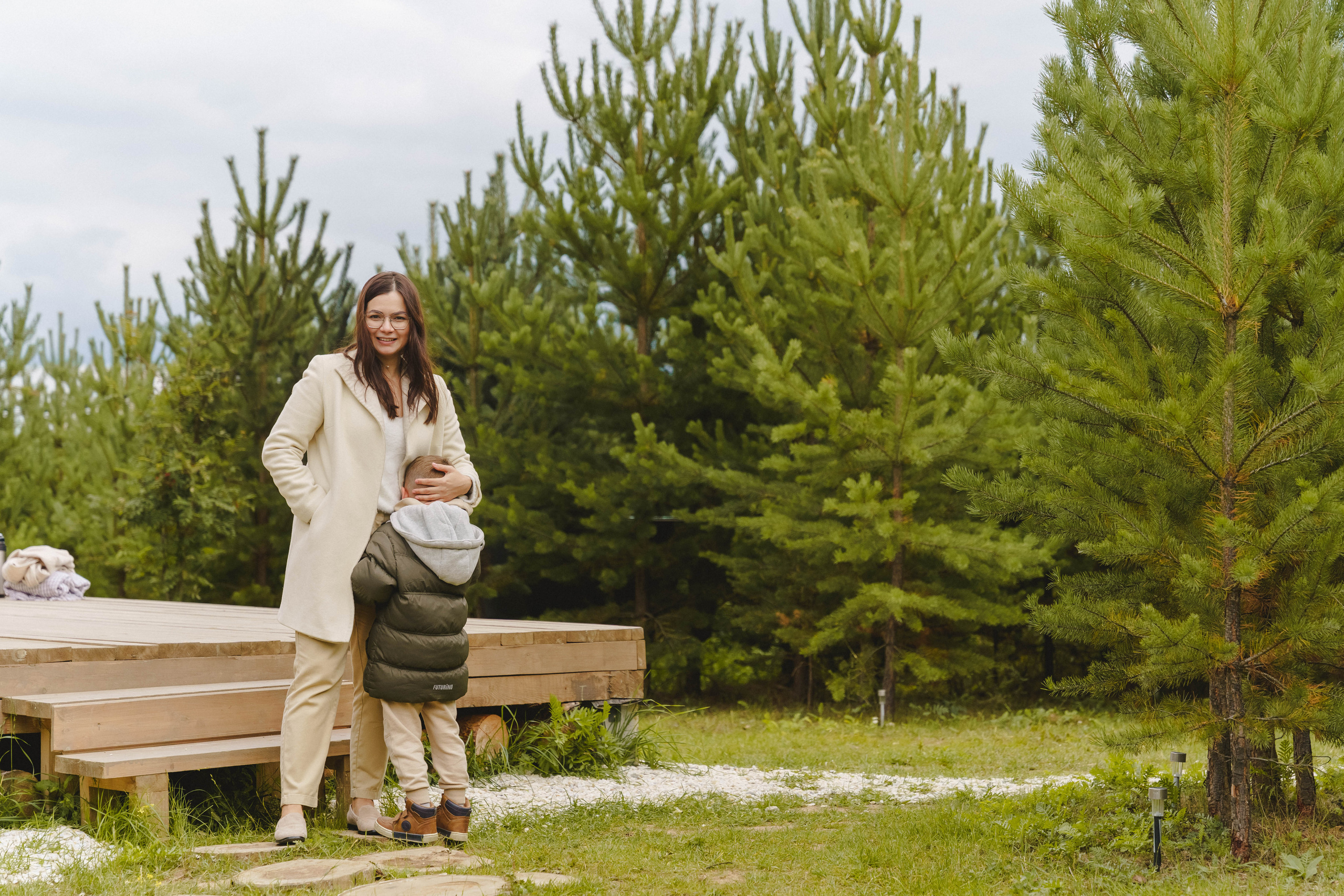 Семейный фотопроект «Уютная осень в ёлках». Фотограф в детский сад в Екатеринбурге, выпускные альбомы Юлия Умерова