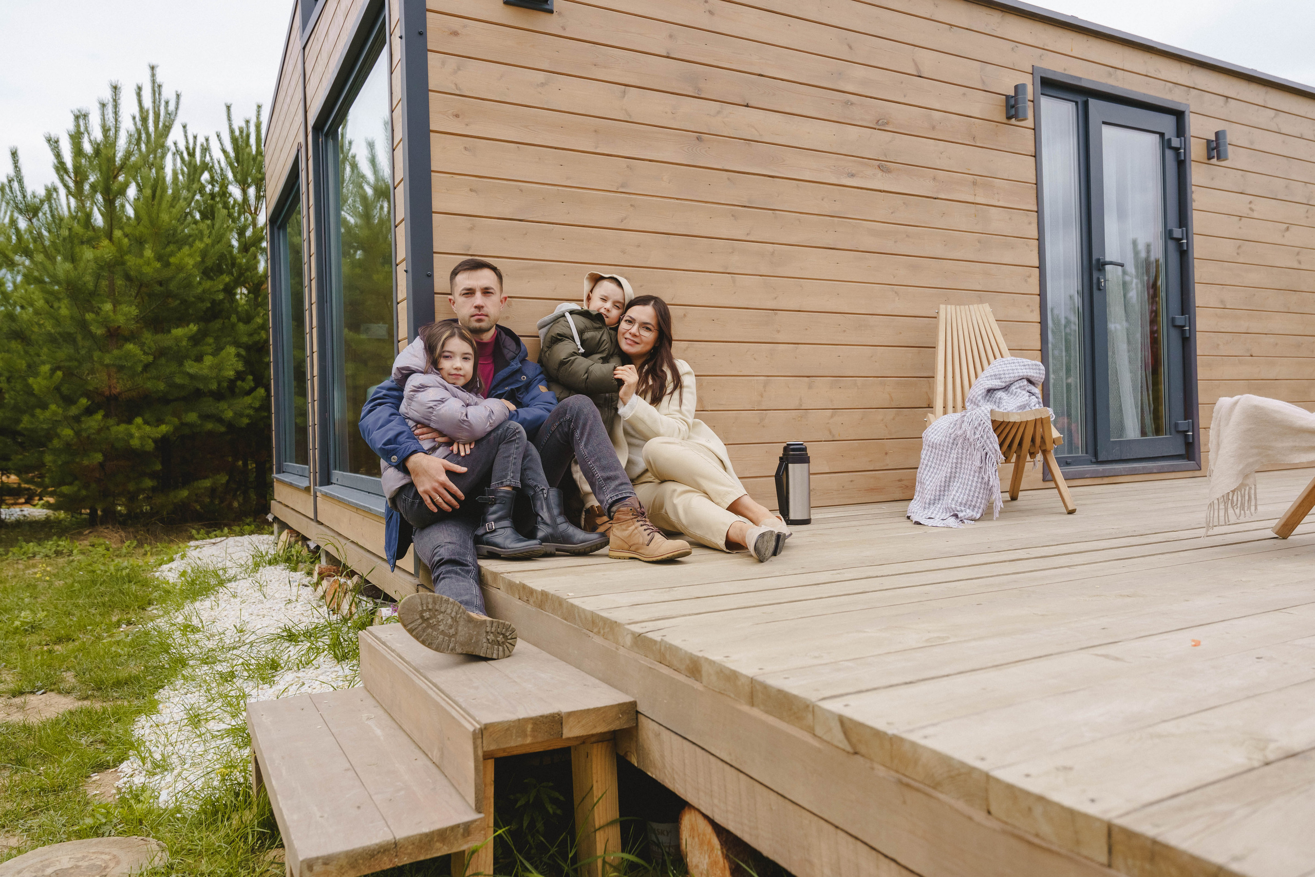 Семейный фотопроект «Уютная осень в ёлках». Фотограф в детский сад в Екатеринбурге, выпускные альбомы Юлия Умерова