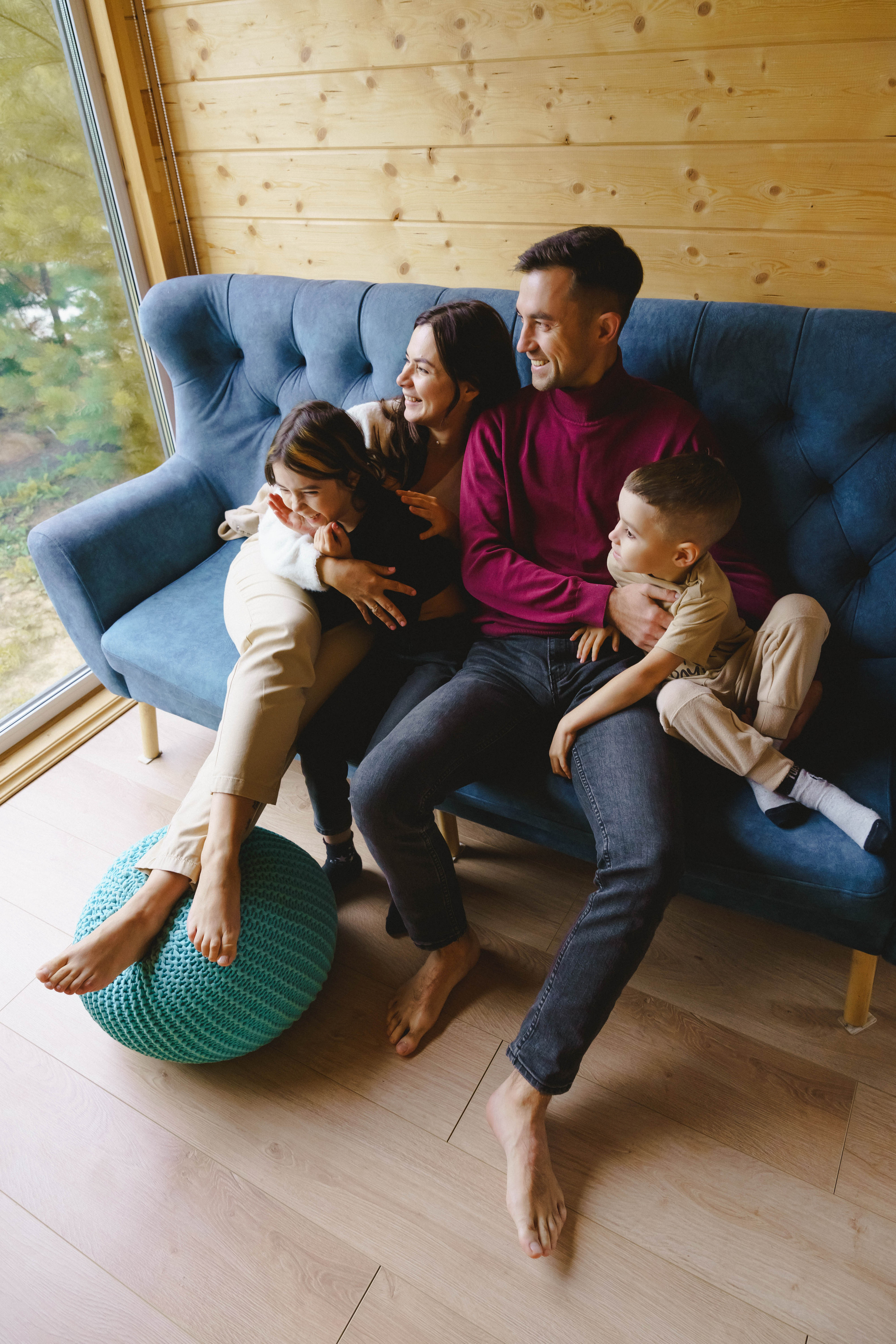 Семейный фотопроект «Уютная осень в ёлках». Фотограф в детский сад в Екатеринбурге, выпускные альбомы Юлия Умерова