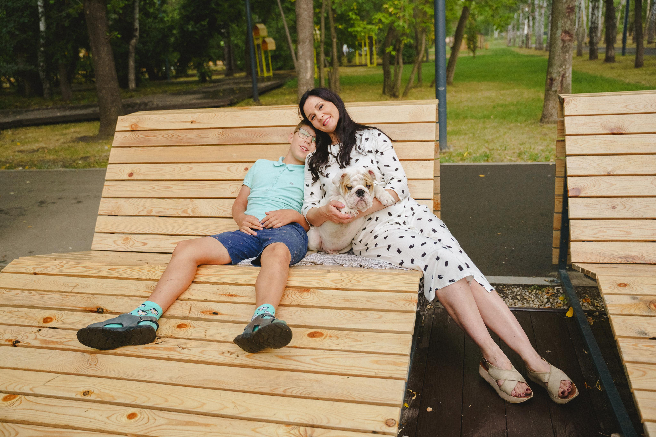 Семейная фотопрогулка Натальи, Лёни и Тоши. Фотограф в детский сад в Екатеринбурге, выпускные альбомы Юлия Умерова