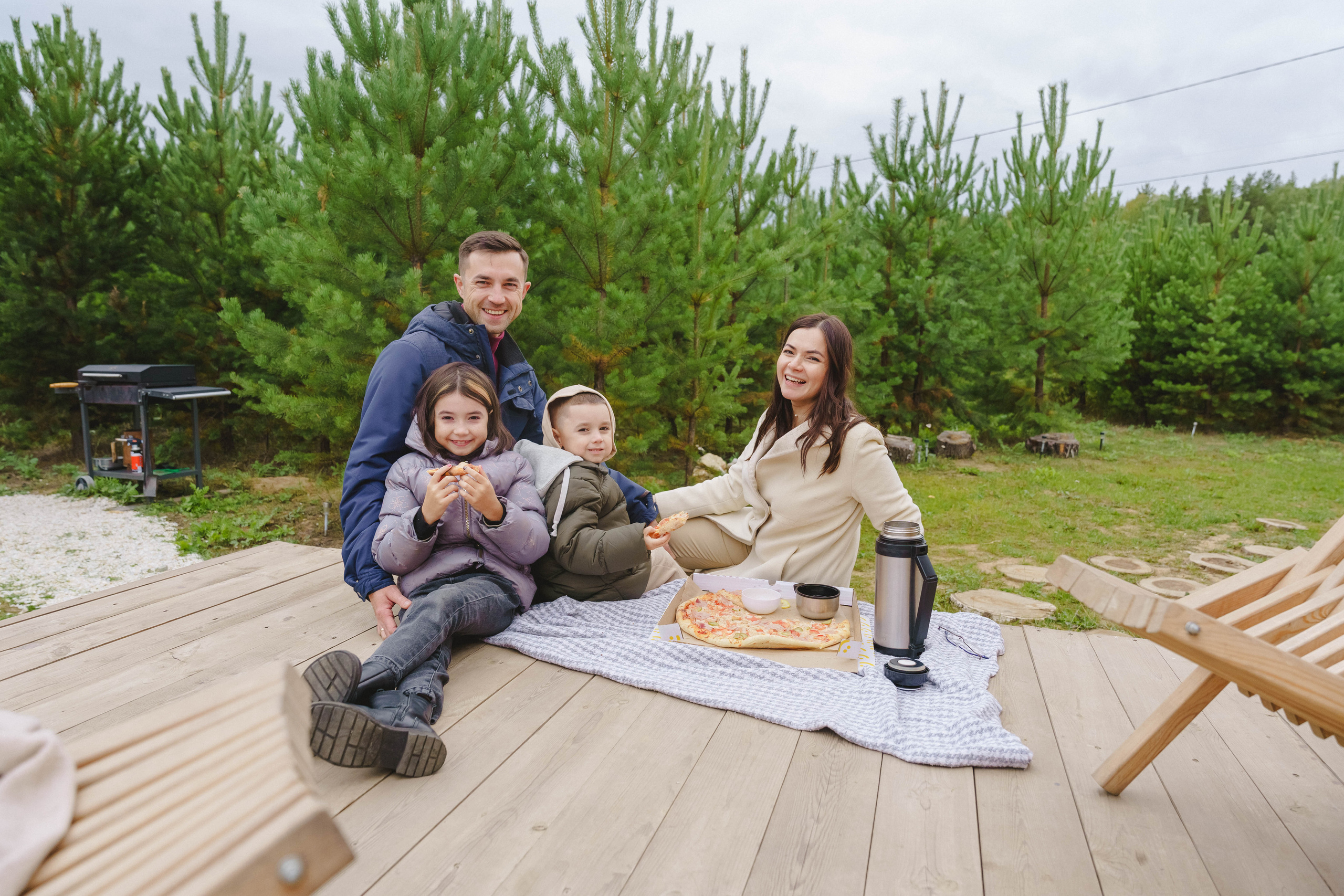 Семейный фотопроект «Уютная осень в ёлках». Фотограф в детский сад в Екатеринбурге, выпускные альбомы Юлия Умерова