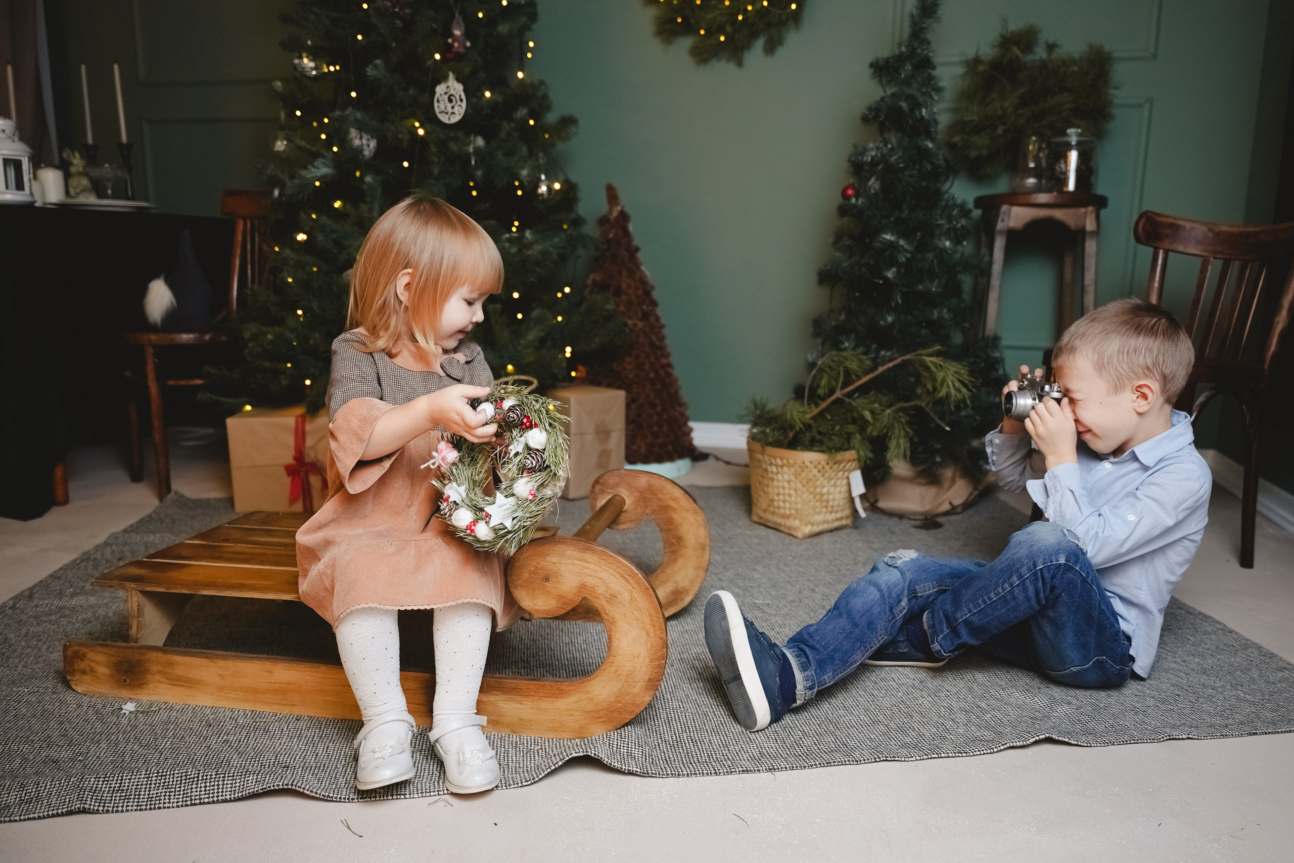 Новогодний фотопроект. Фотограф в детский сад в Екатеринбурге, выпускные альбомы Юлия Умерова
