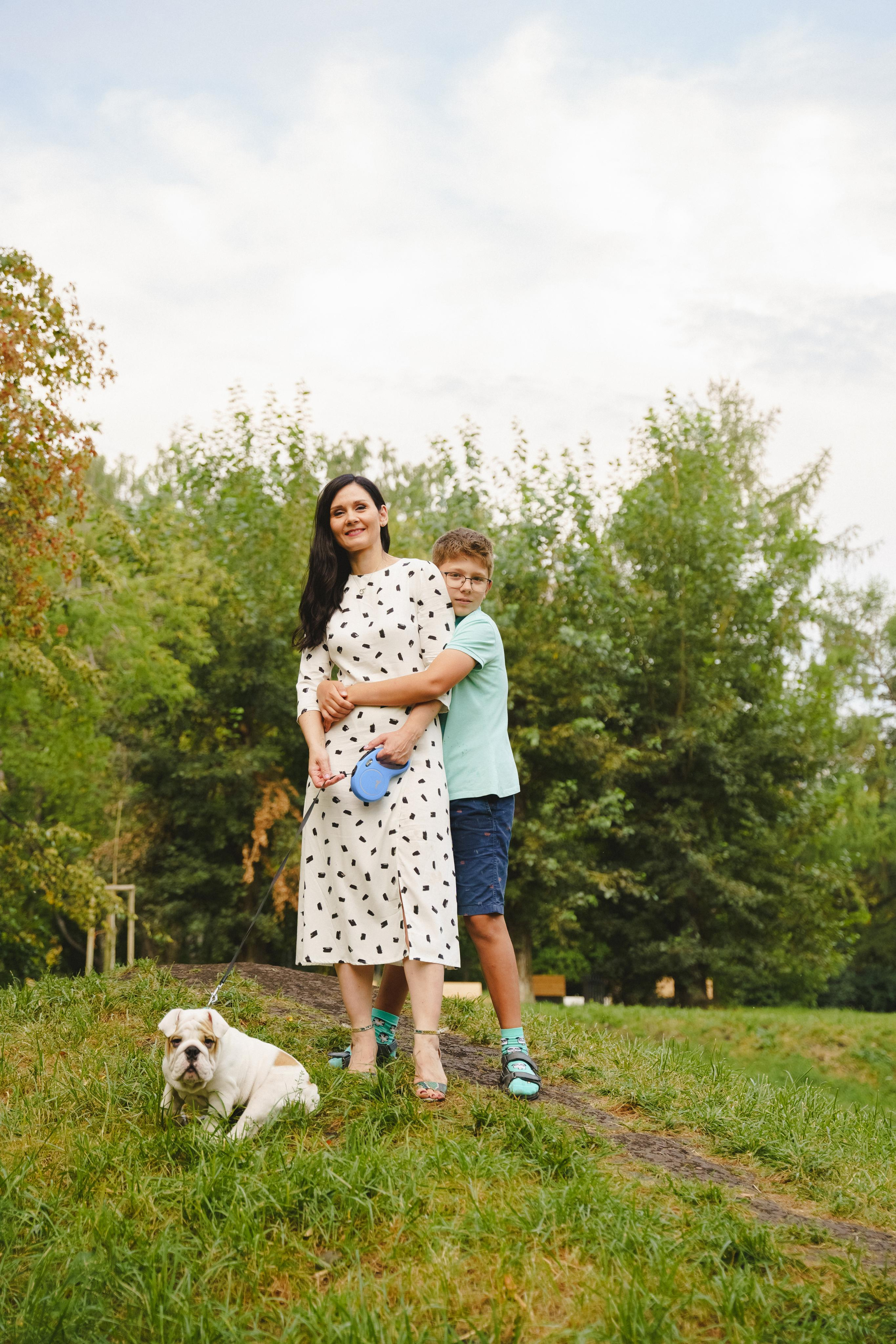 Семейная фотопрогулка Натальи, Лёни и Тоши. Фотограф в детский сад в Екатеринбурге, выпускные альбомы Юлия Умерова