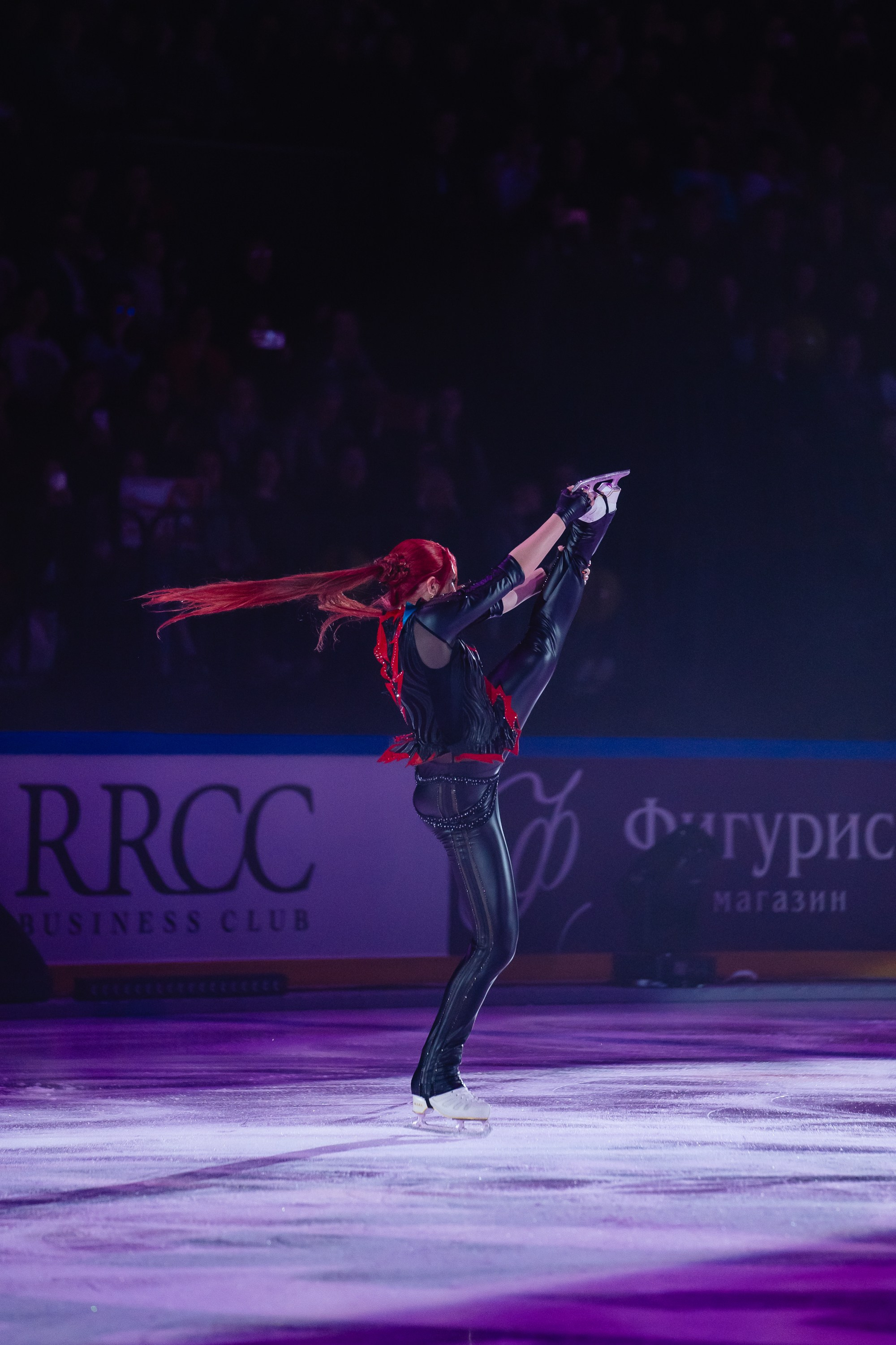 Шоу «Чемпионы на льду» в Новосибирске. Воробьева Ксения — Спортивный и танцевальный фотограф Новосибирск