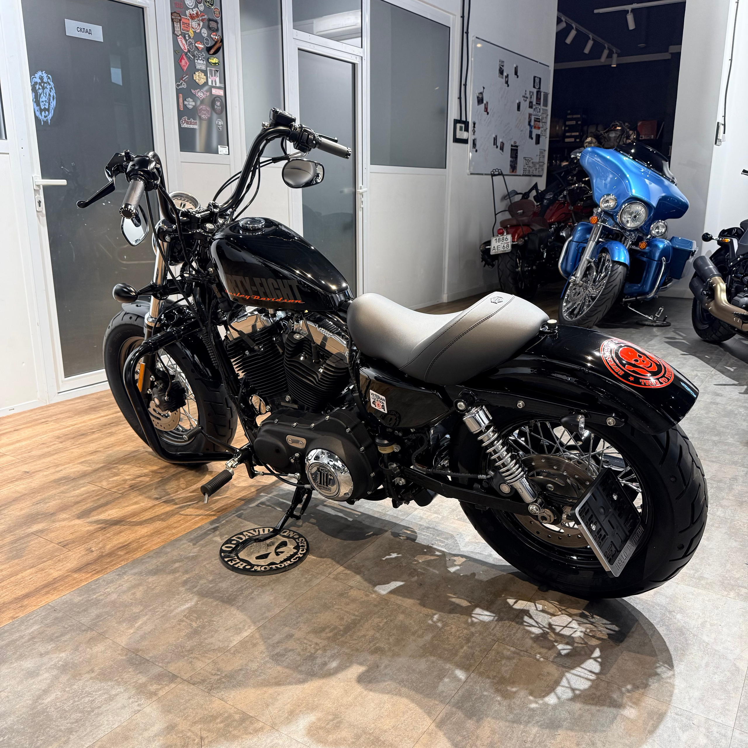 2012 HD Sportstеr 1200 °Fоrty-Еight Vivid Black (VIN *5НD*8872). Hello Davidson, Москва. Только хорошие мотоциклы…