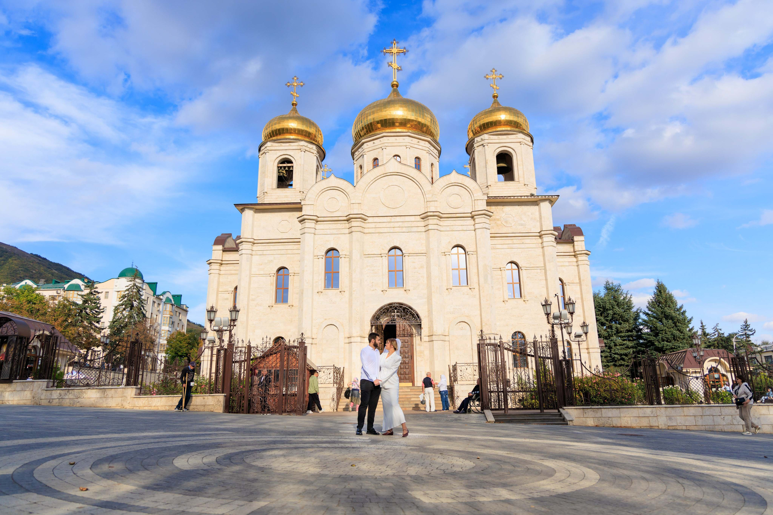 Обряд православного венчания - фоторепортаж из церкви Пятигорске