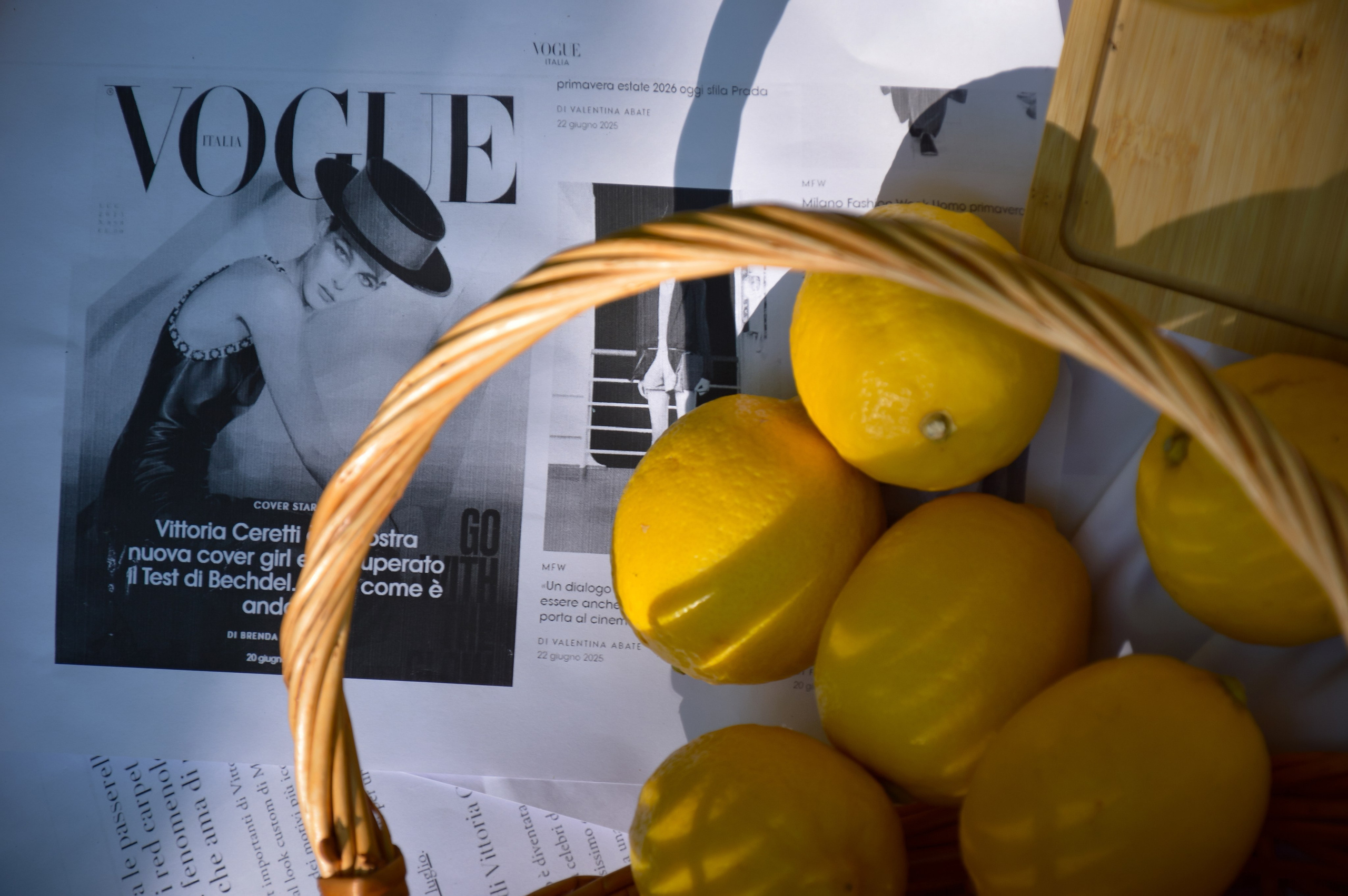 Предметная съемка на природе