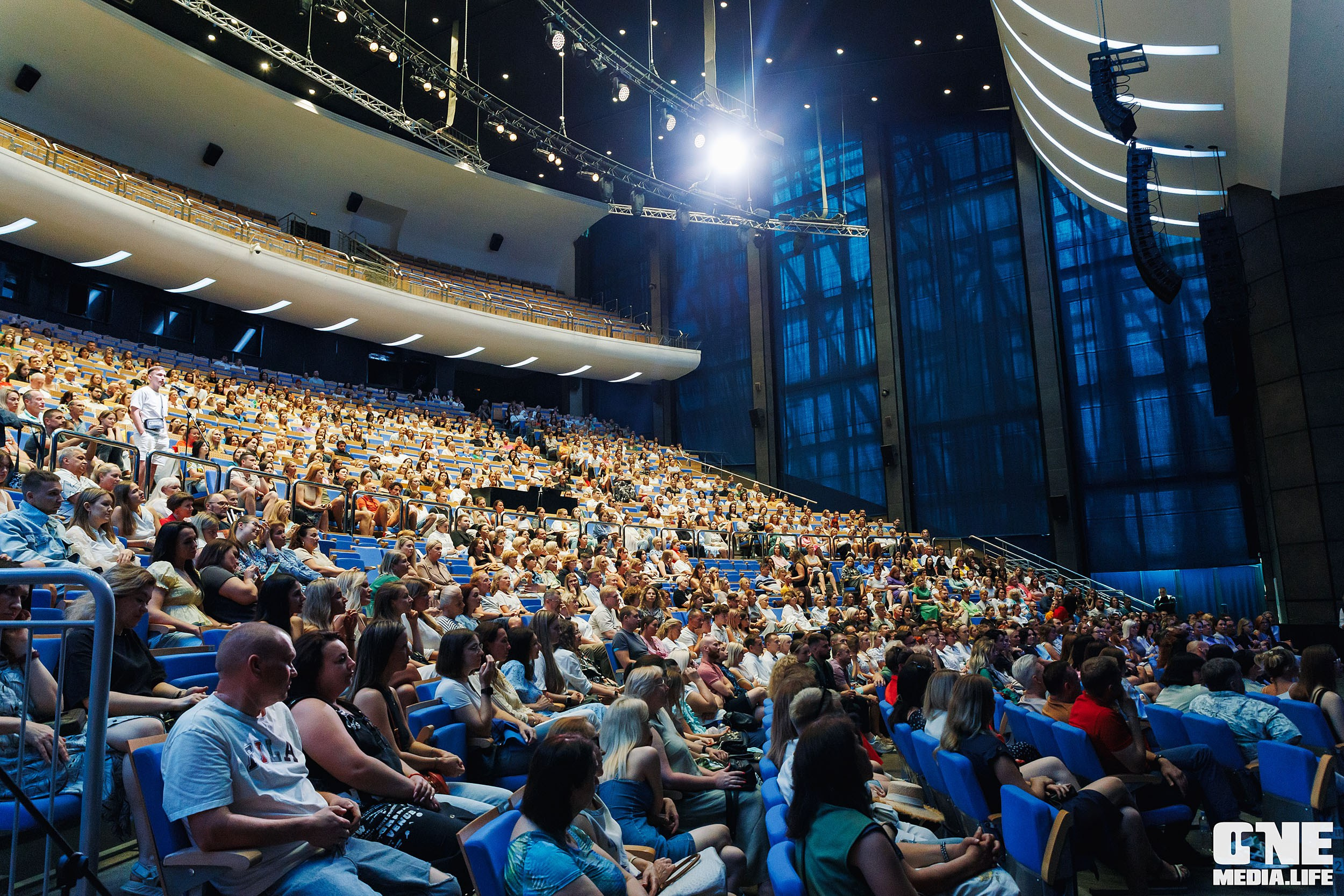 Фоторепортаж с лекции Михаила Лабковского. One Media Life: фоторепортажи, фотоотчеты с мероприятий и заведений