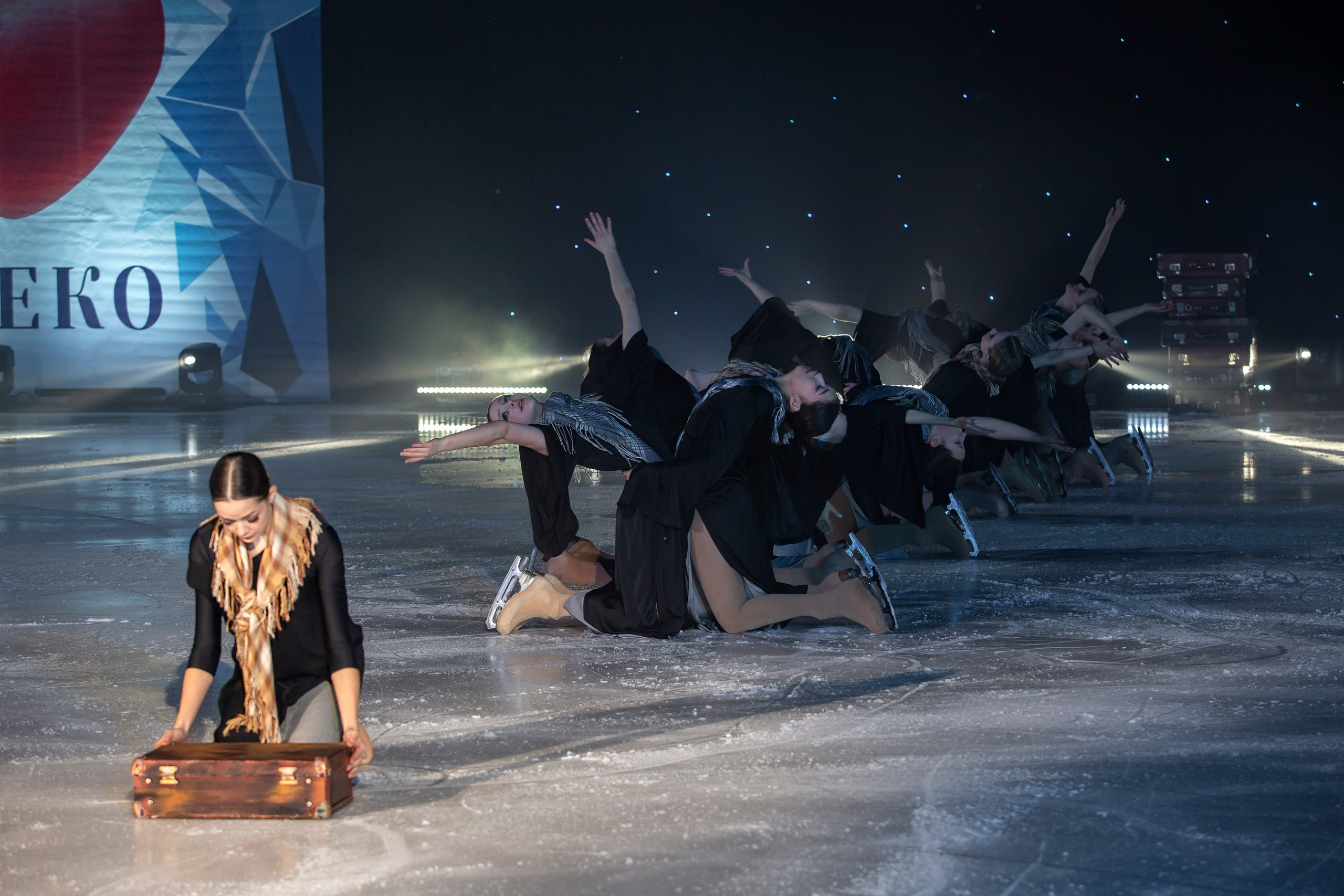 Отчетный концерт. Театр на льду АЛЕКО. Репортажный фотограф в Москве