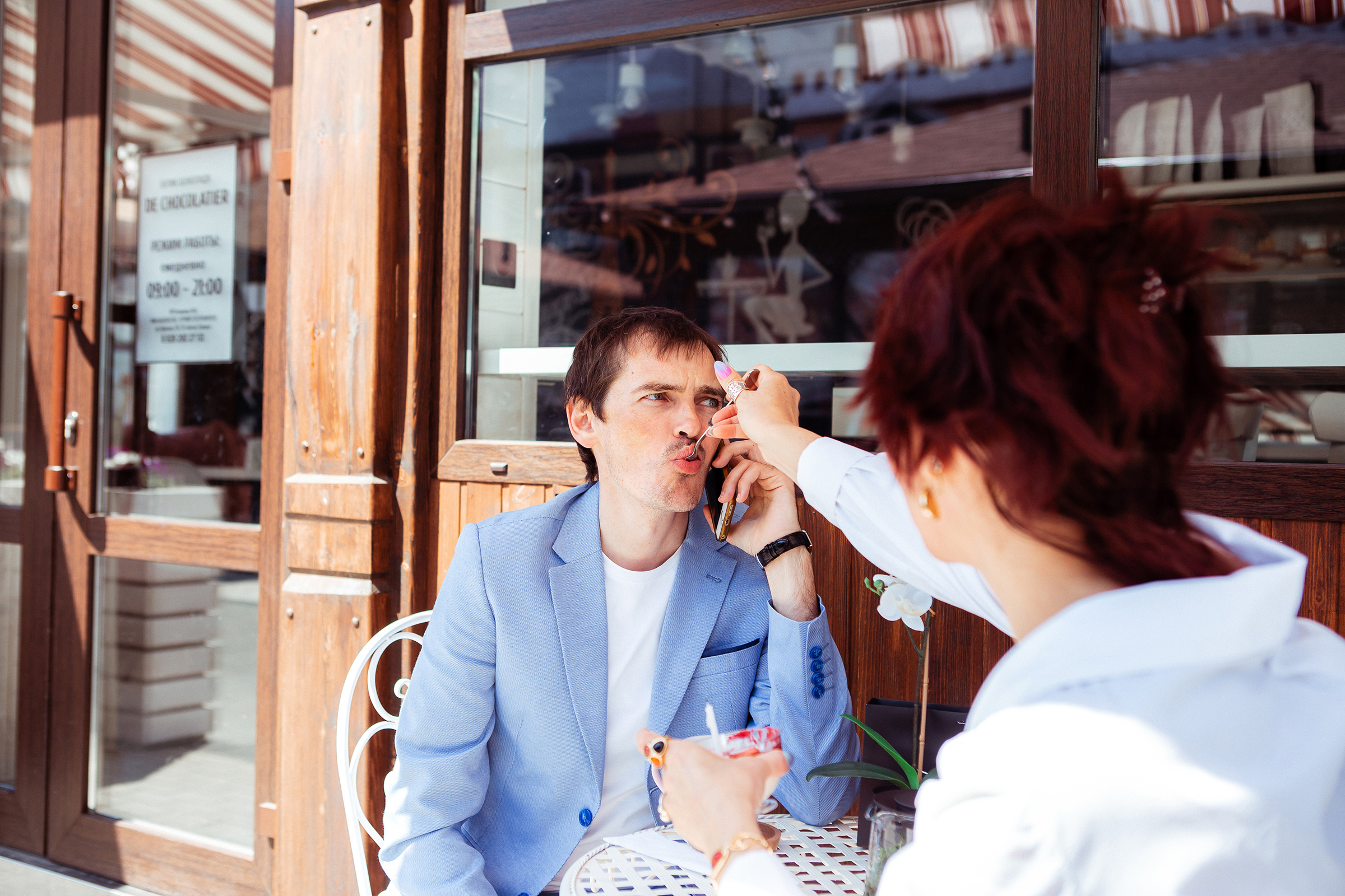 Прогулка Инны и Андрея. Семейный фотограф, свадебный фотограф, детский фотограф в Краснодаре А