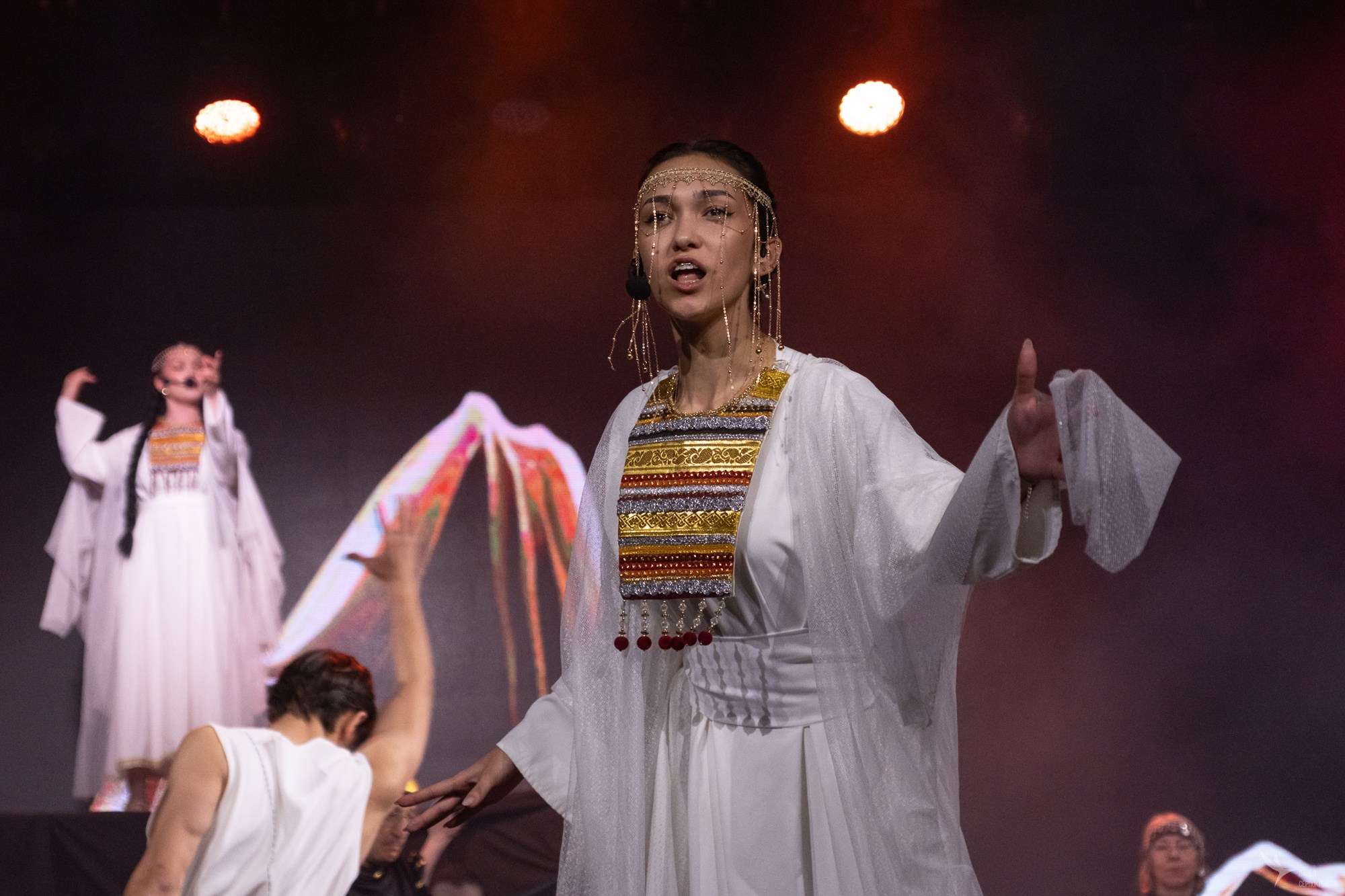 Пластический спектакль команды СЕВЕР «Голос ветра. Молчание мрамора». Репортажный фотограф в Казани Павел Серпокрылов