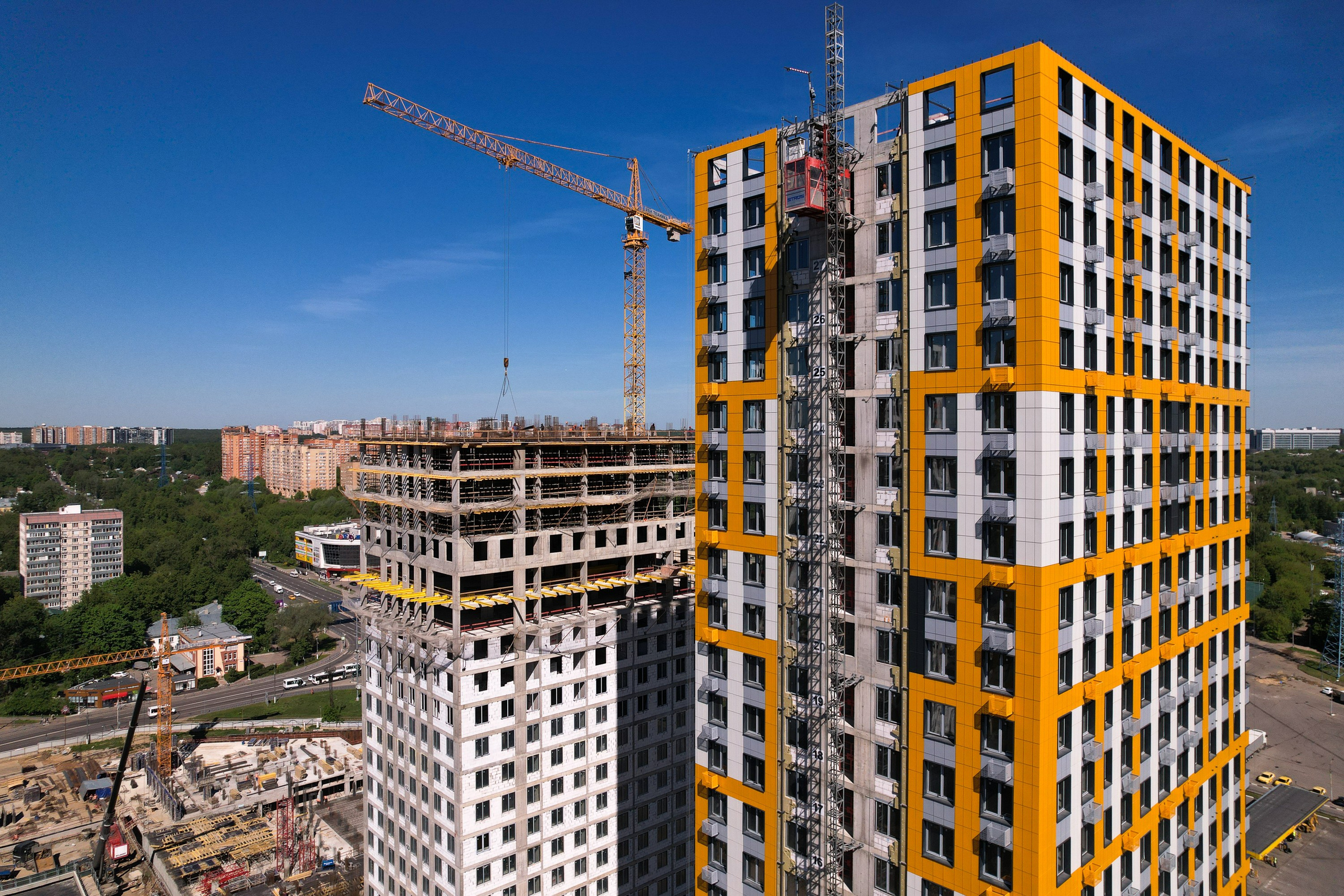 Архитектура и недвижимость. Ход строительства. Съемка с дрона. Профессиональное решение для частных лиц и бизнеса