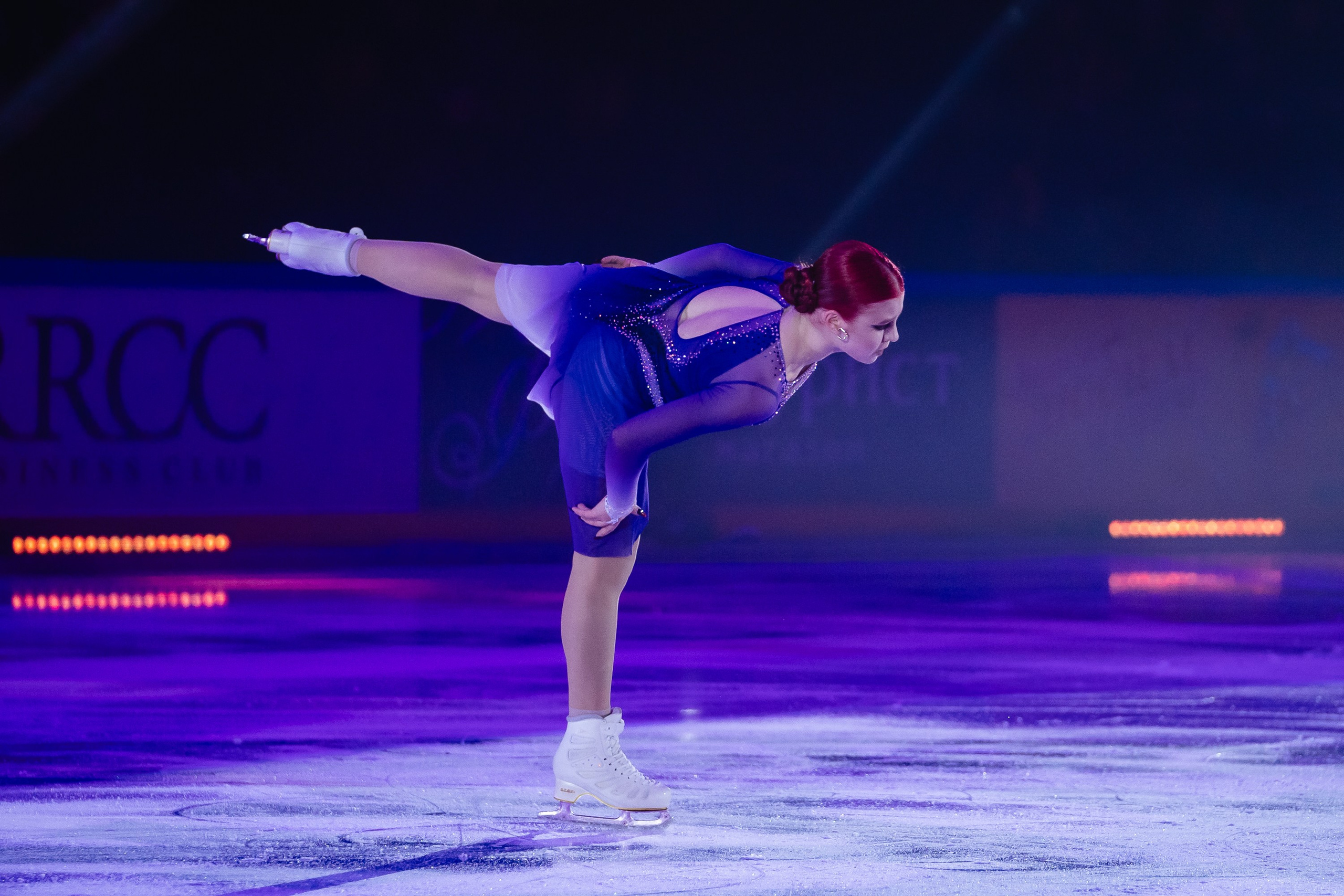 Шоу «Чемпионы на льду» в Новосибирске. Воробьева Ксения — Спортивный и танцевальный фотограф Новосибирск