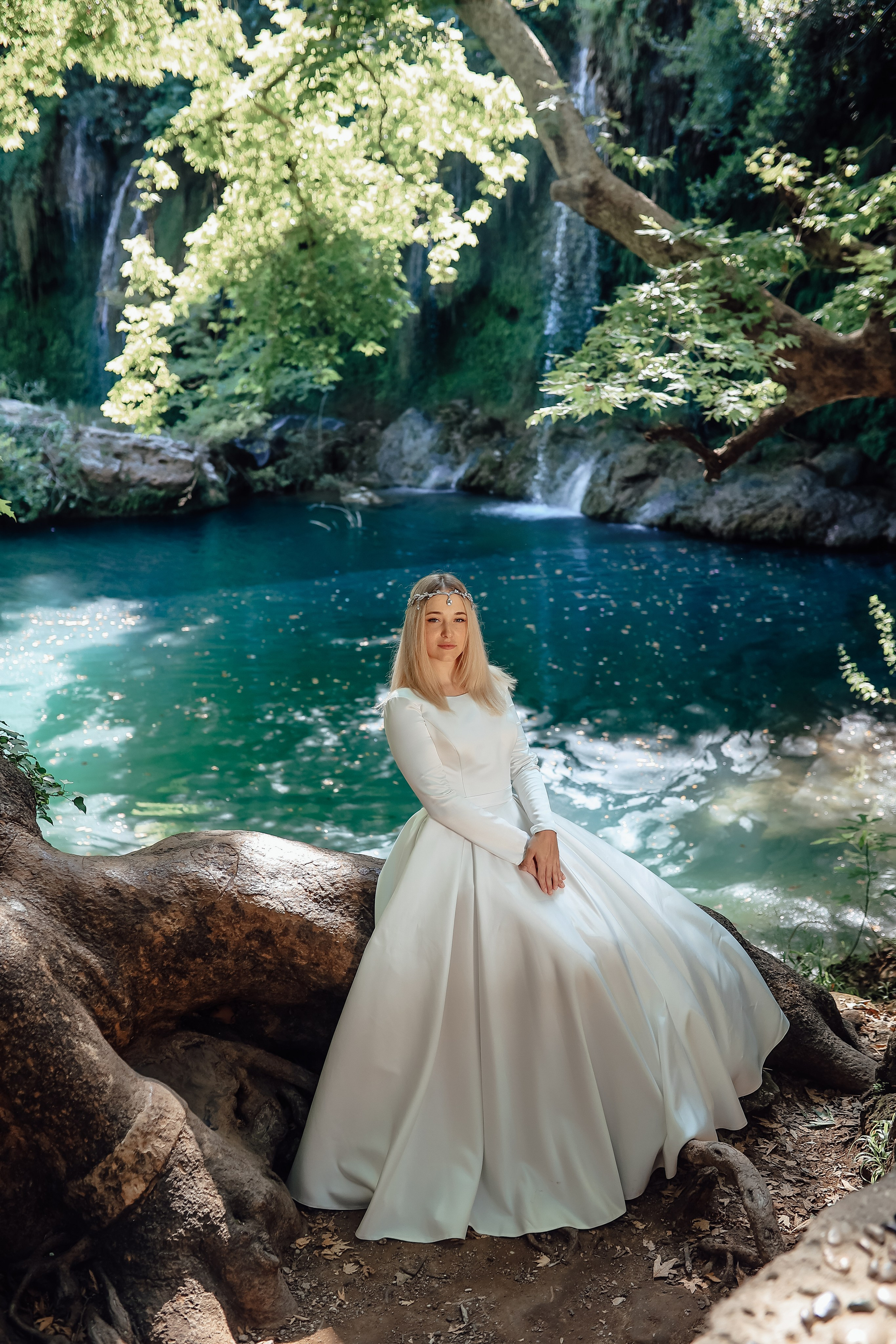 Photoshooting at Kurshunlu waterfall