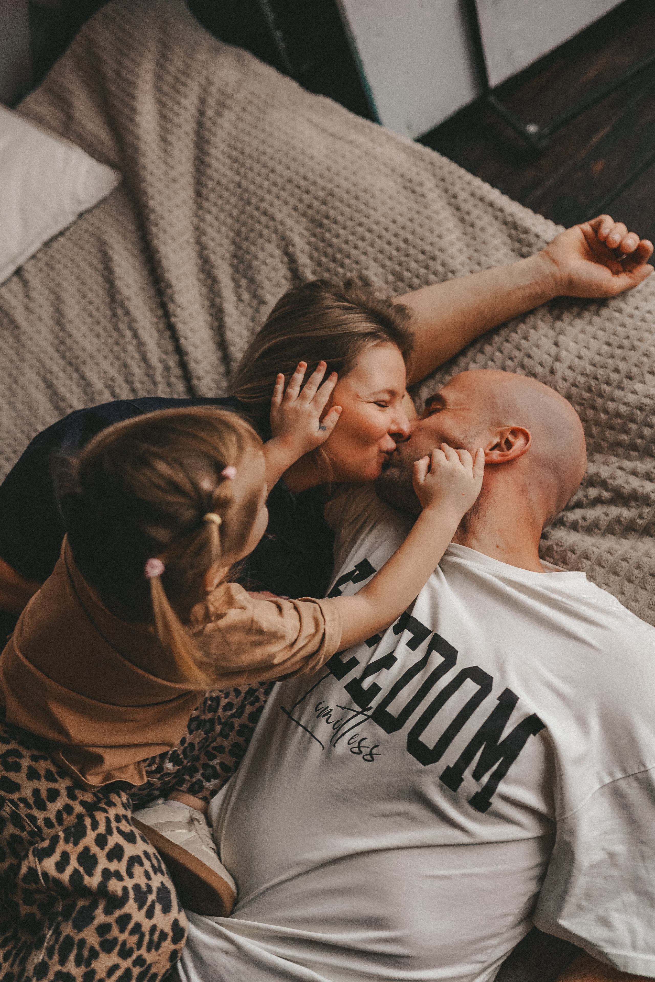 Андрей, Катя, Кира. Семейный lifestyle фотограф Наталья Разгуляева в Москве