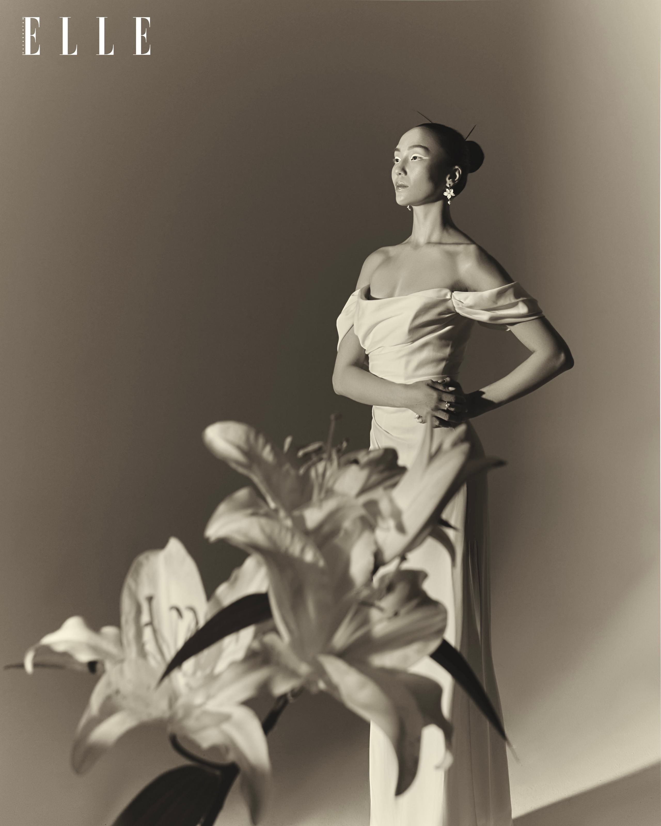 ELLE Kazakhstan. Tender Roots. Fashion, portrait, personal photographer. Almaty, KZ