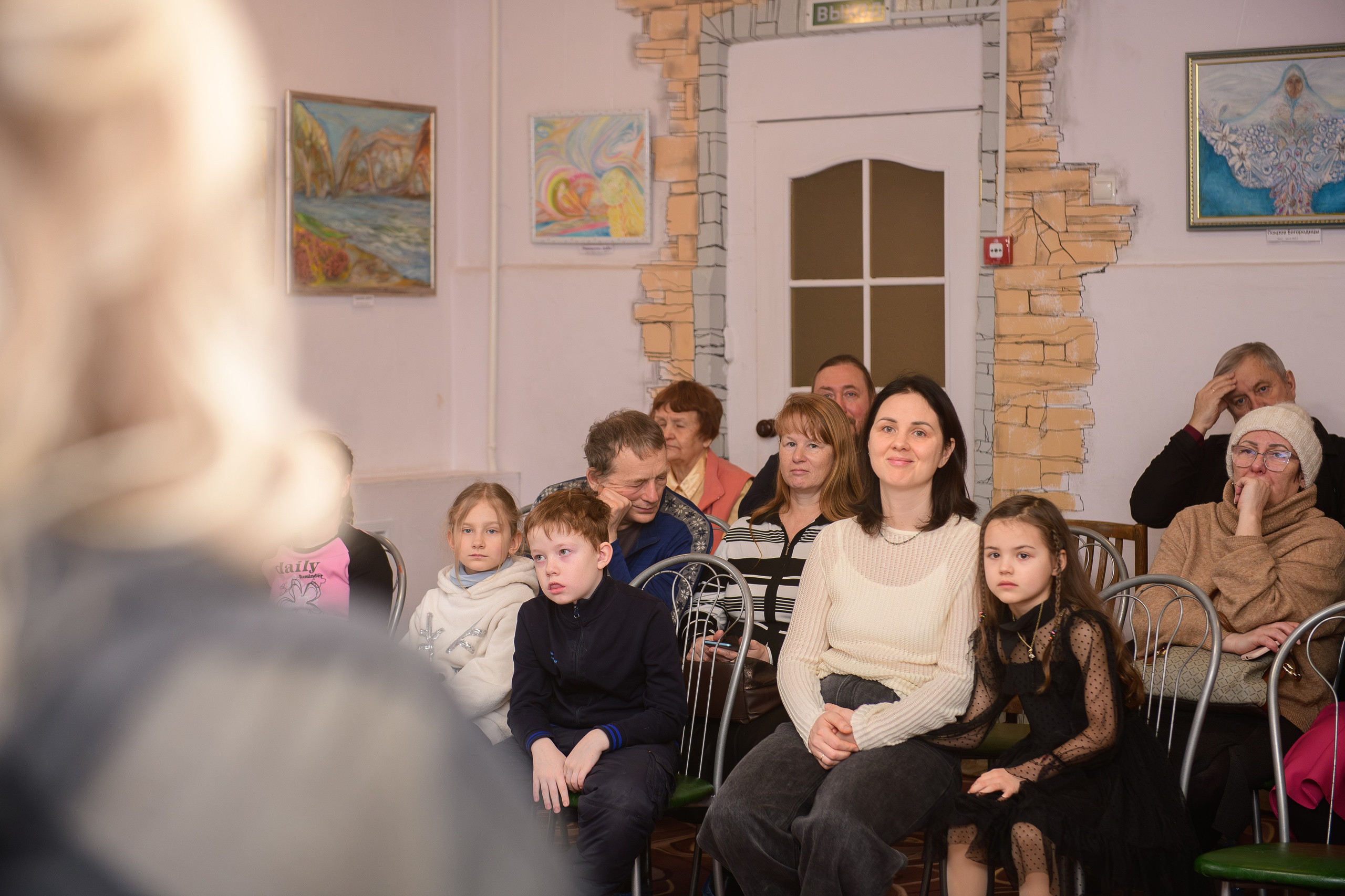 Выставка «Состояние души». Художница Татьяна Иванова-Гуляева. Семейный клуб «Открытый город»