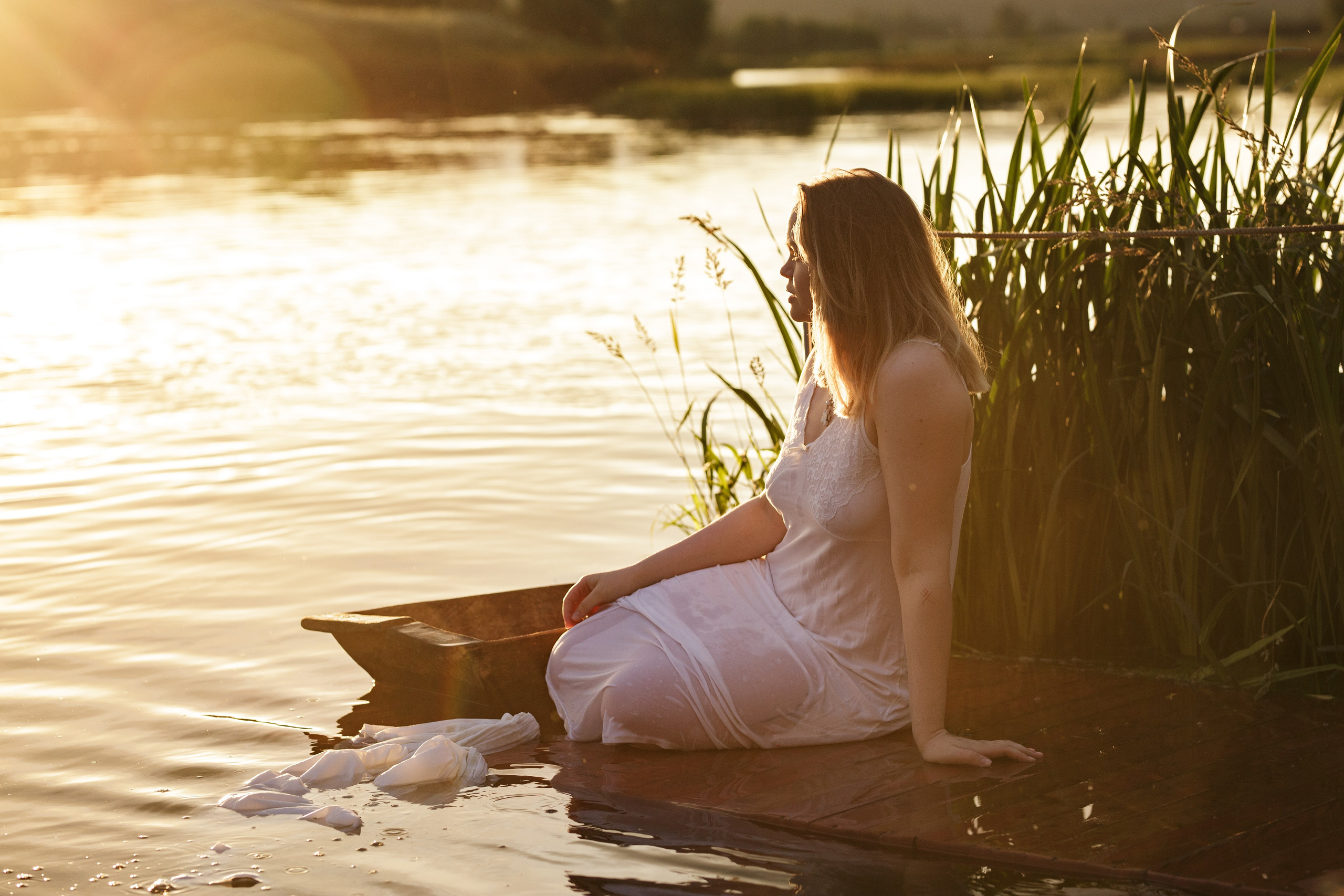 Фотопроект «Стирка на деревне». Фотограф Олеся Бакалина