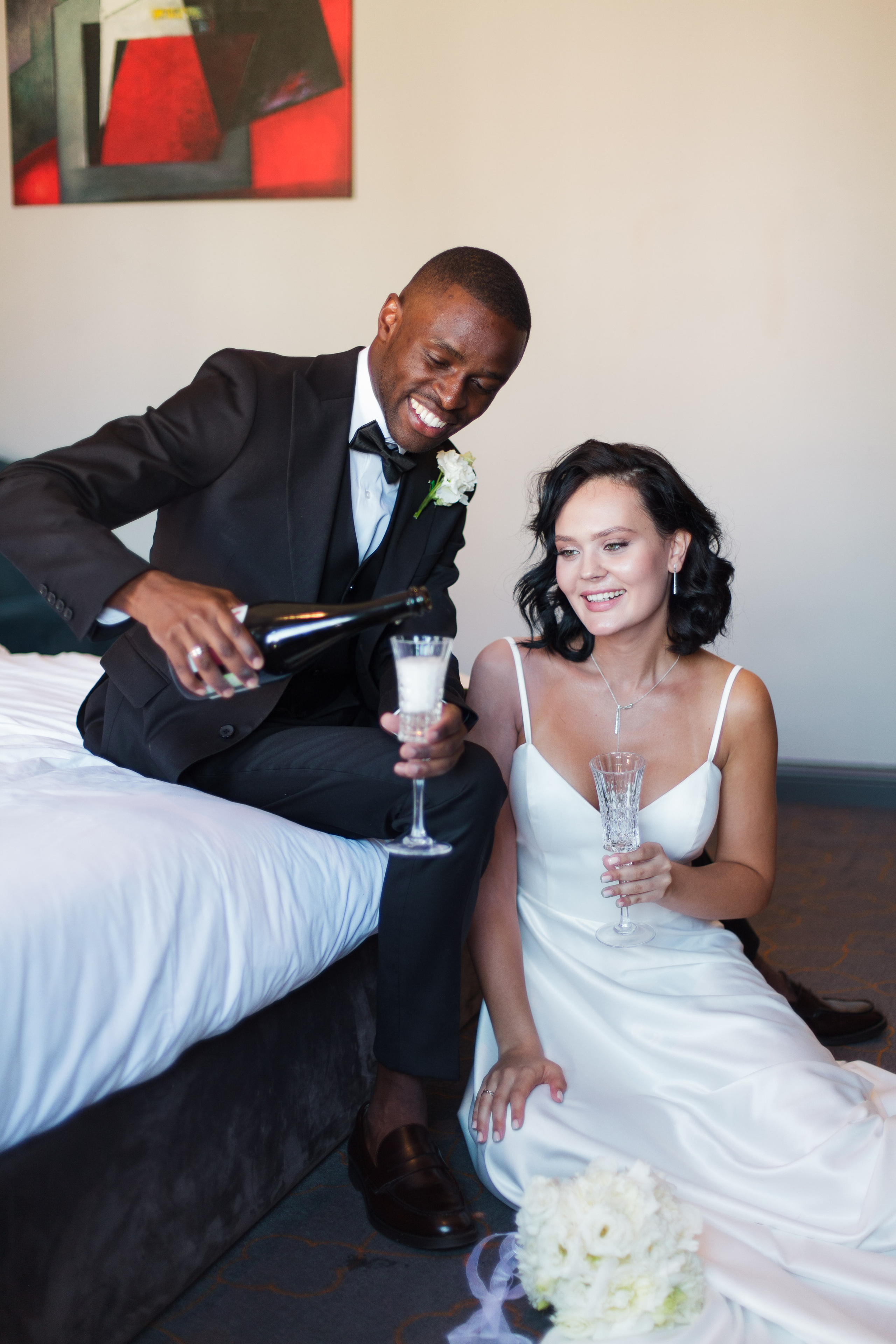 Свадебная фотосессия в отеле Hartwell Москва