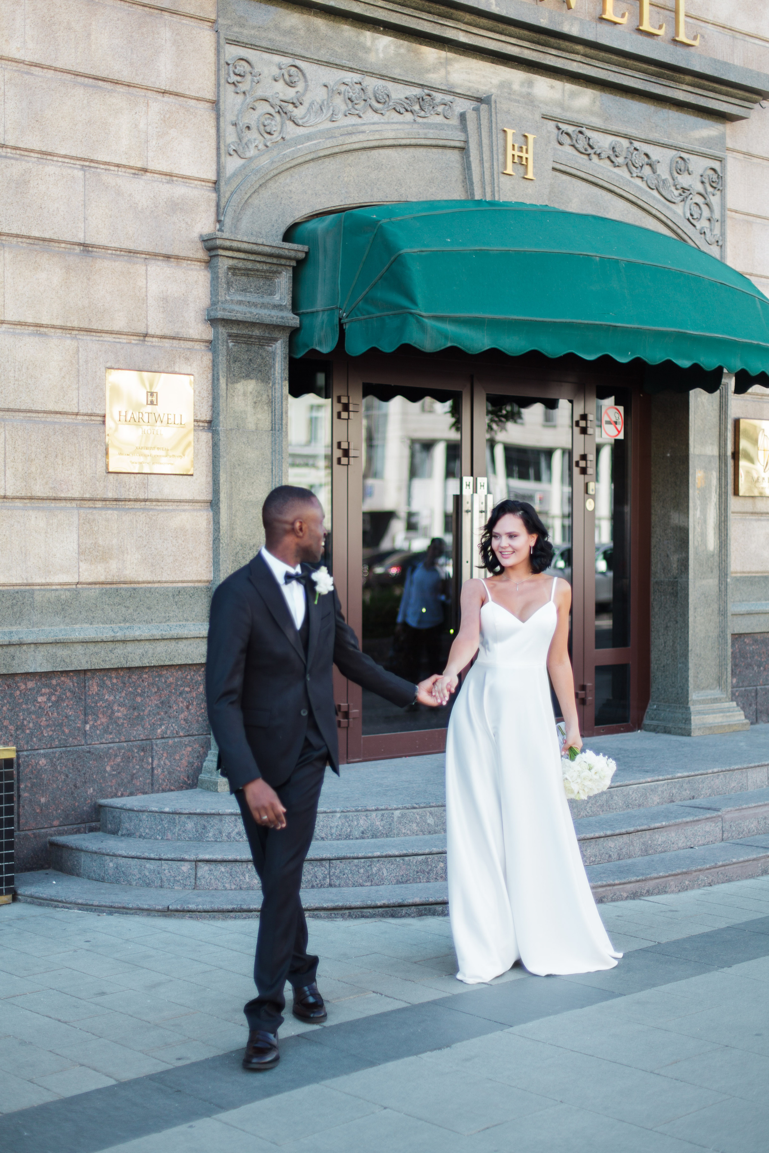 Свадебная фотосессия в отеле Hartwell Москва
