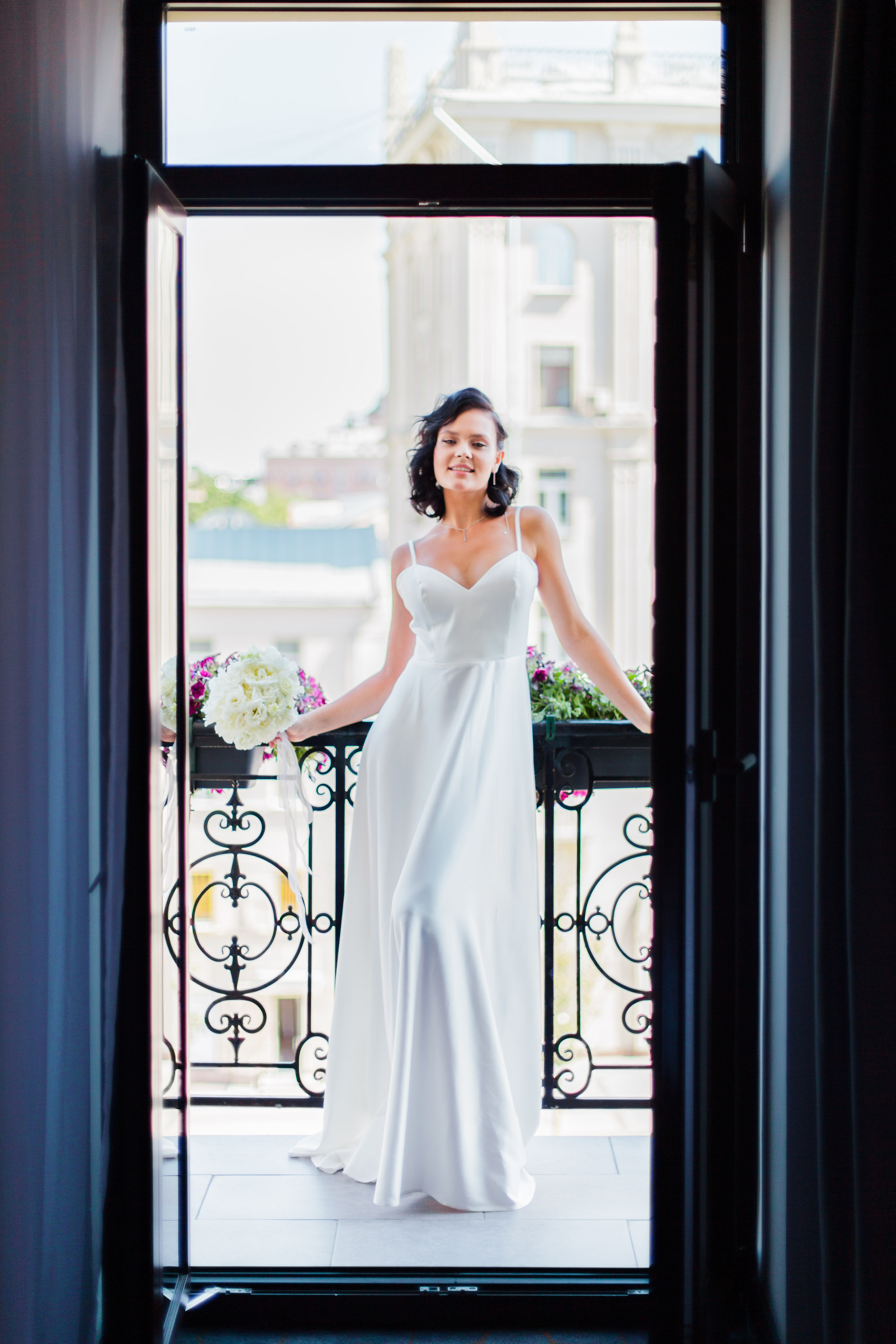 Свадебная фотосессия в отеле Hartwell Москва