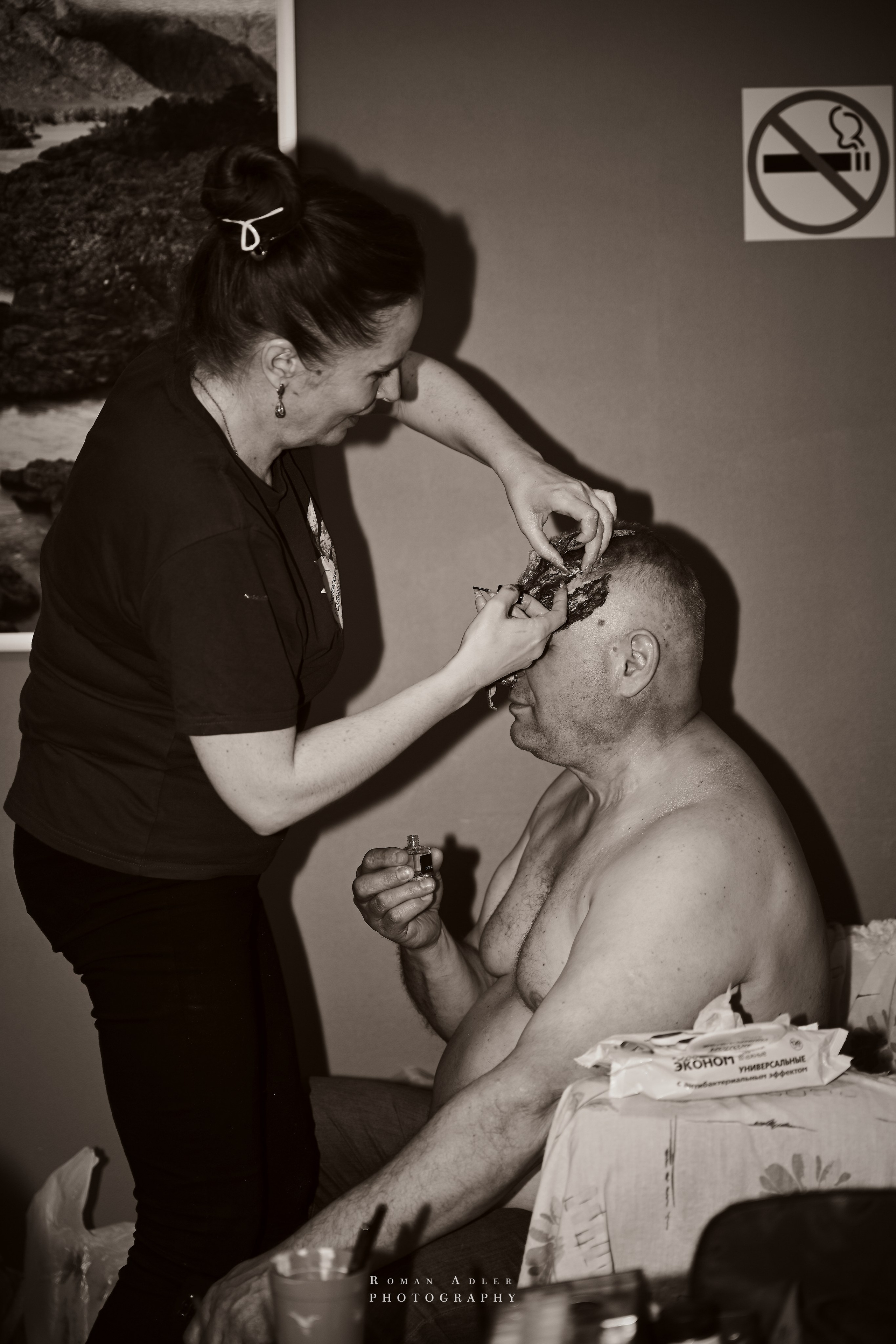 Бэкстейдж «Гример Года» Мосфильм. Фотограф Роман Адлер