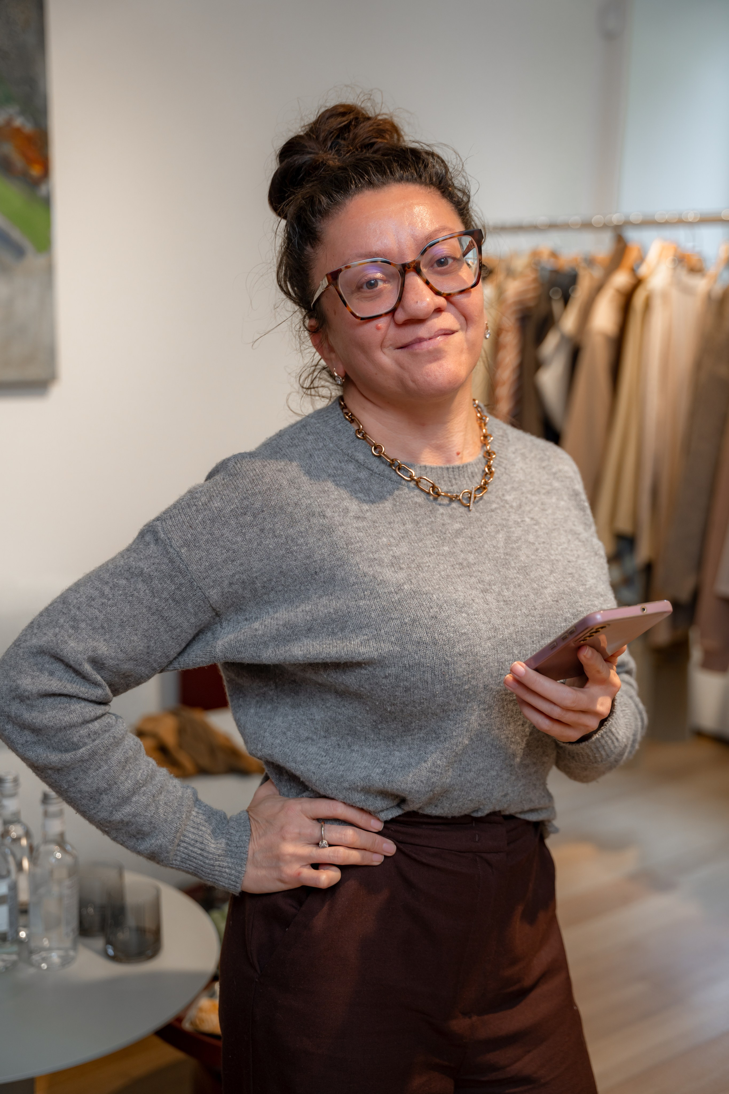 МК стилиста бутик SUBBOTA. Портретный фотограф в Санкт-Петербурге Дмитриева Наталия