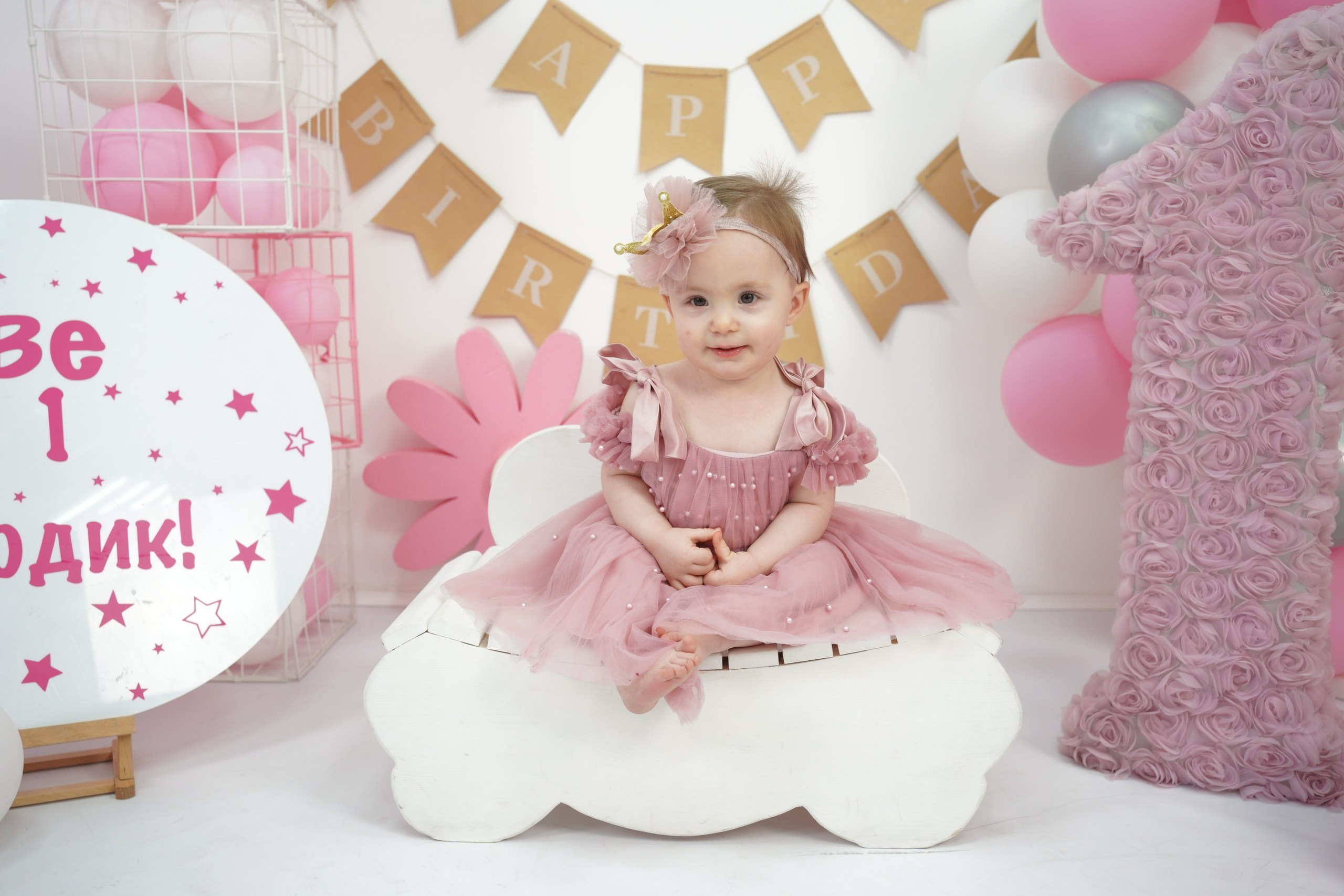 Фотоссесия на Годик для Девочки. Детская Фотостудия ГОДОВАСИКИ в Санкт-Петербурге фотосесия на годик