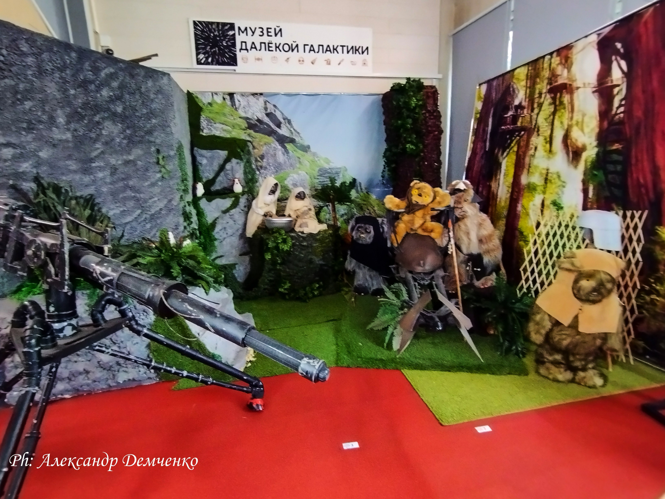 Фотосессия в музее Звездные Войны Далёкой Галактике в Москва