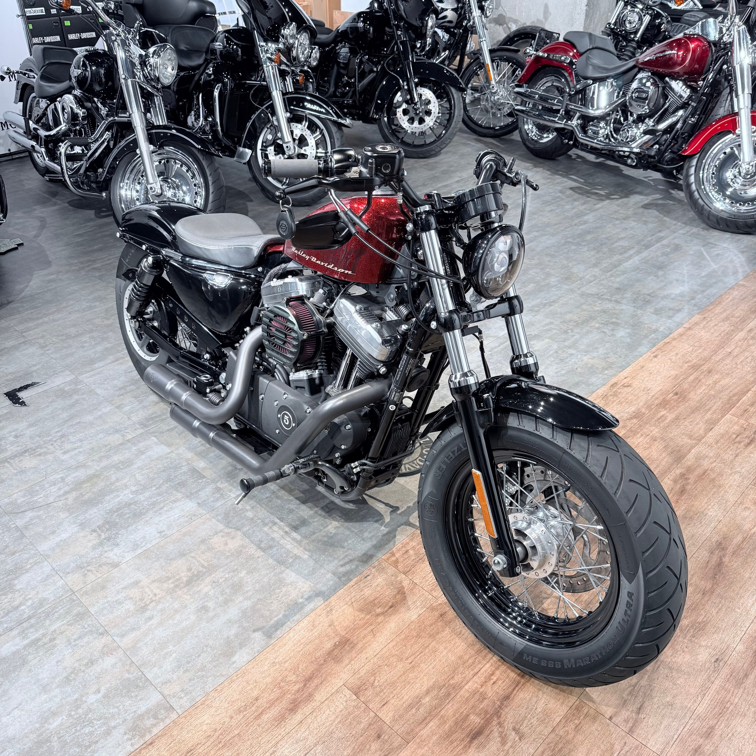 Купить Harley-Davidson 2015 Forty-Eight 1200 ABS (Softail/Dyna) — подробнее на сайте. Hello Davidson, Москва. Только хорошие мотоц