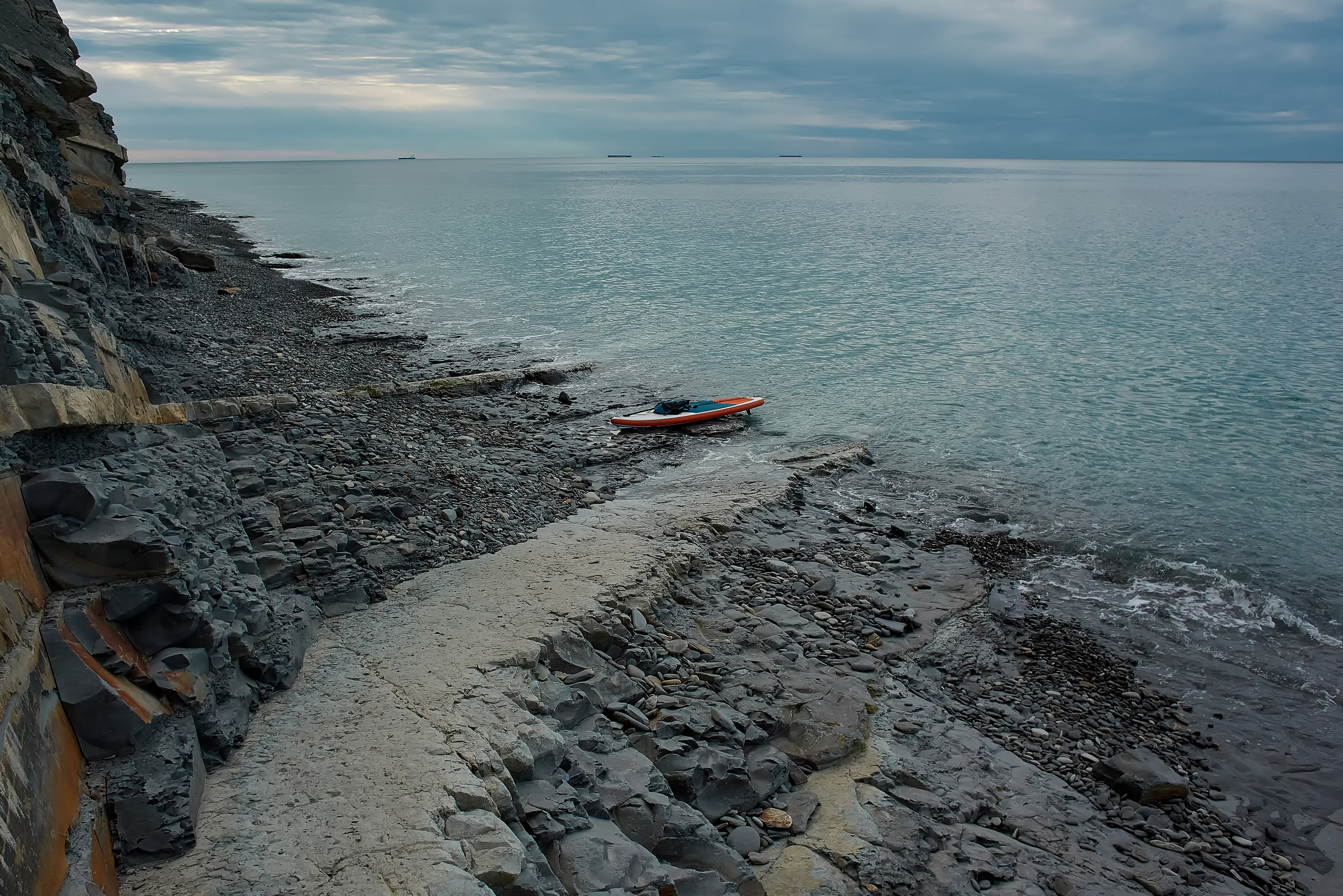 САП-прогулка в Широкой Балке. Яркие фото на Чёрном море
