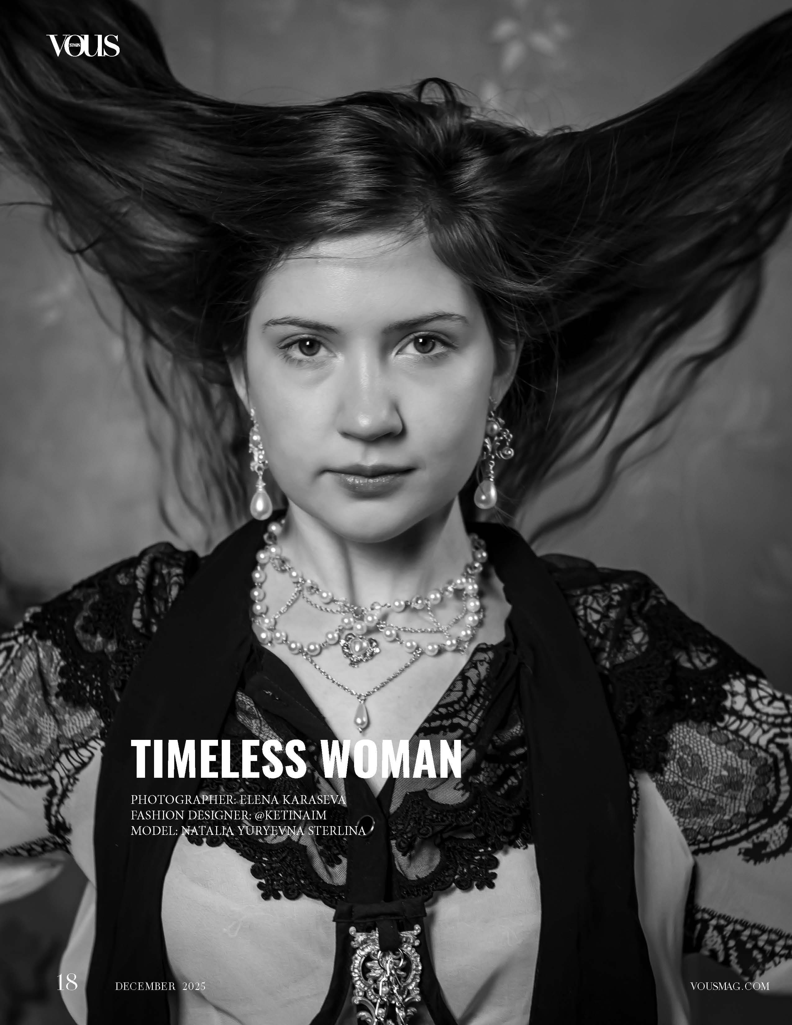 Чёрно-белый портрет девушки, художественная съёмка, Москва, фотограф Карасёва Елена