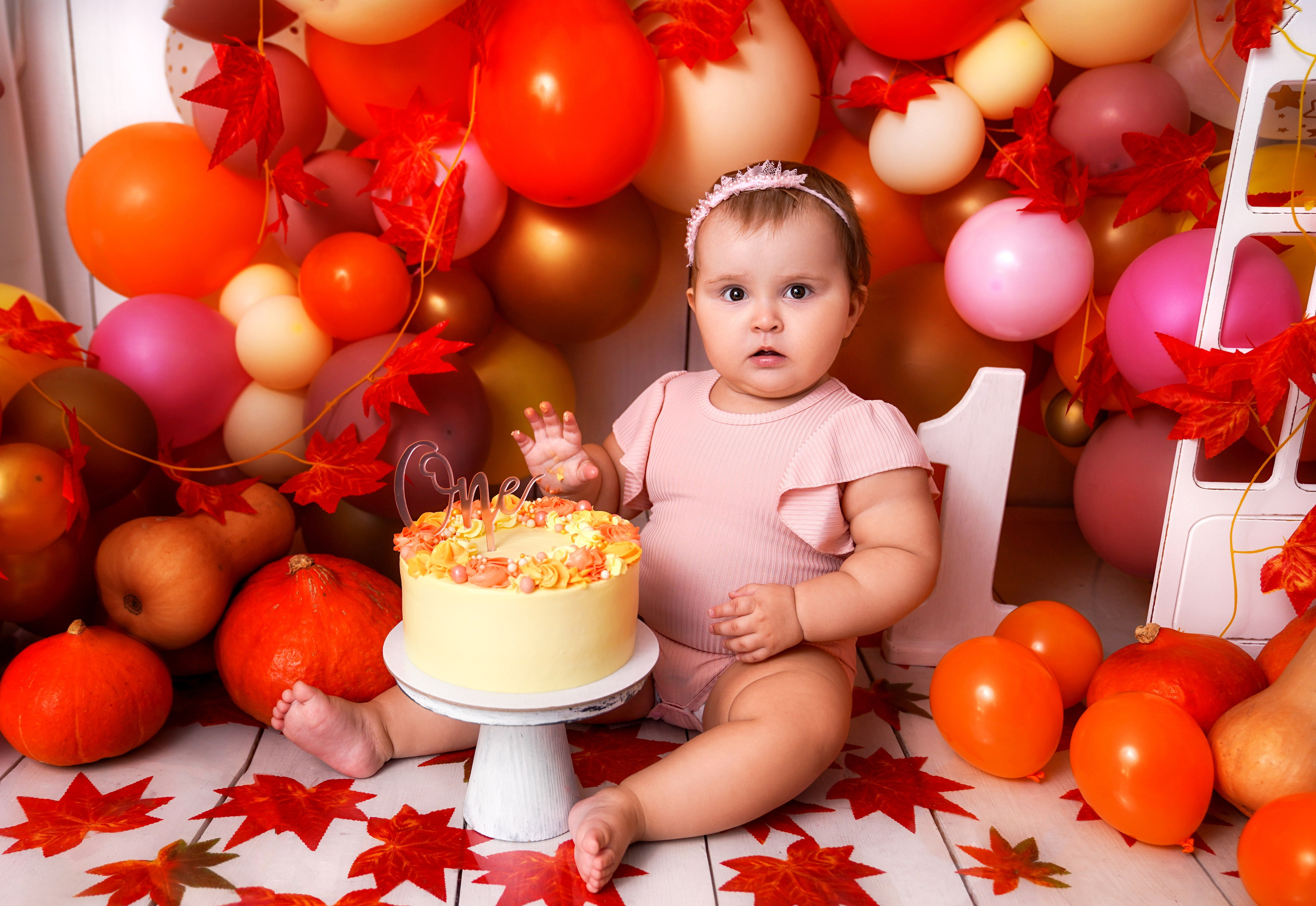 Фотосессия ГОДОВАСИЕ. Фотограф новорожденных, детей до года и беременных в Симферополе
