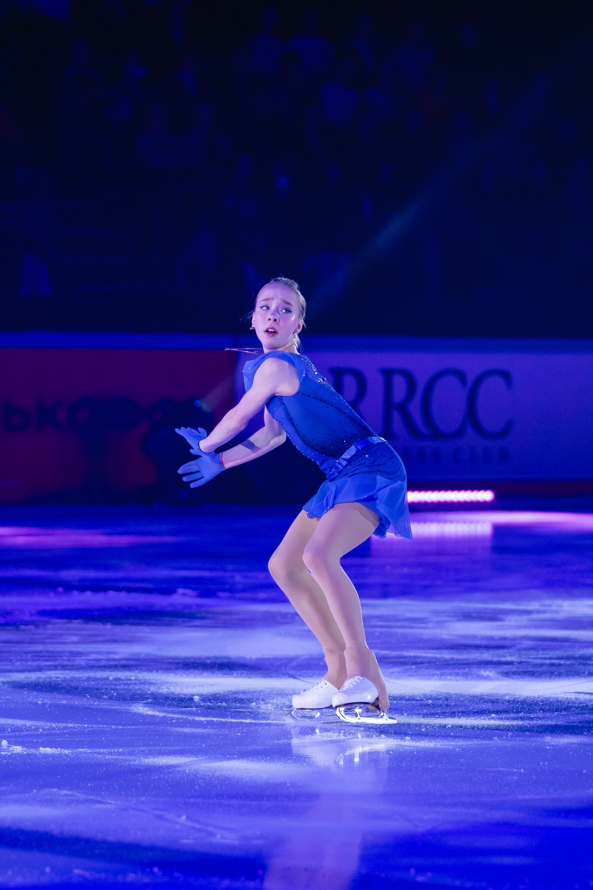 Шоу «Чемпионы на льду» в Новосибирске. Воробьева Ксения — Спортивный и танцевальный фотограф Новосибирск