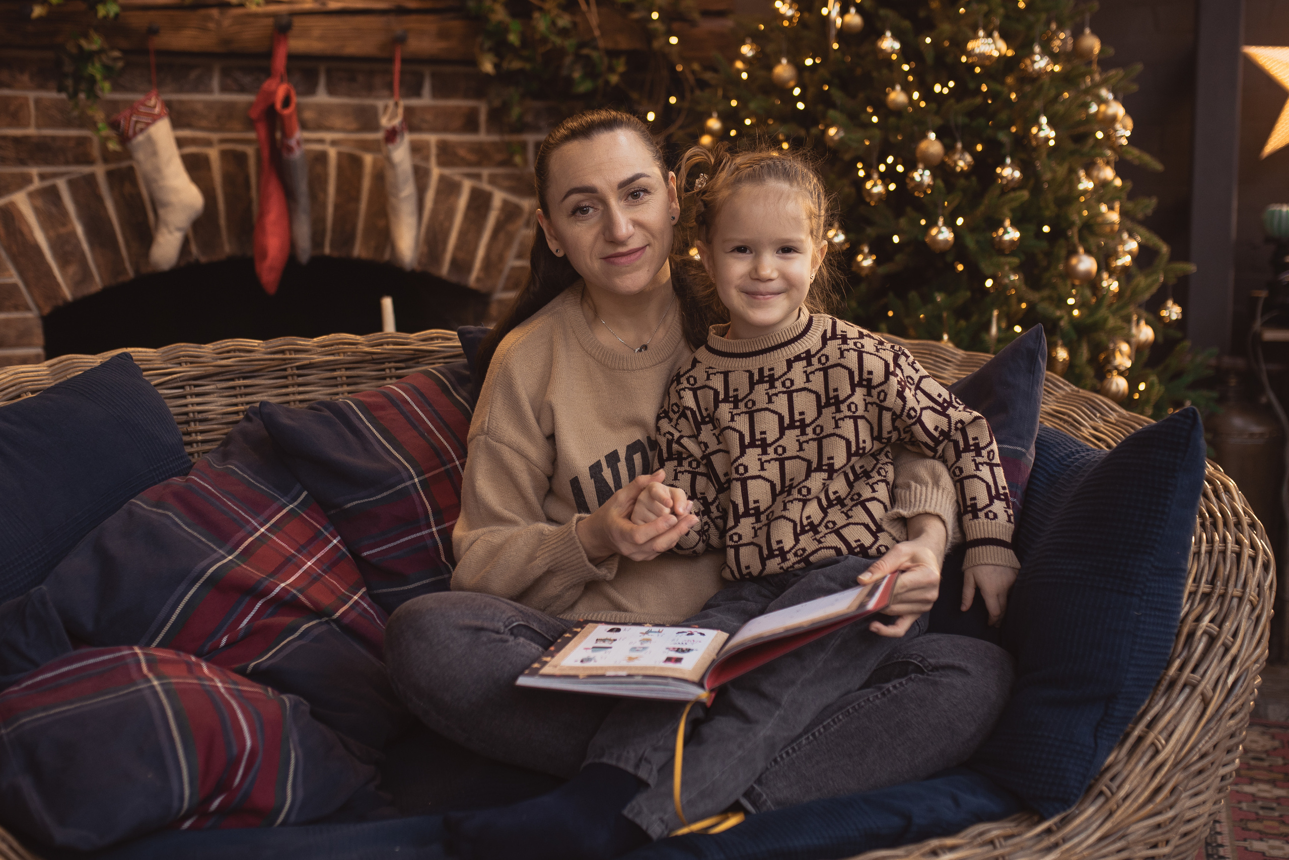 Однажды в середине декабря🎄✨ Надежда, Александр, Ксюша и Илюша. Семейный фотограф в Ростове-на-Дону Мария Панарина