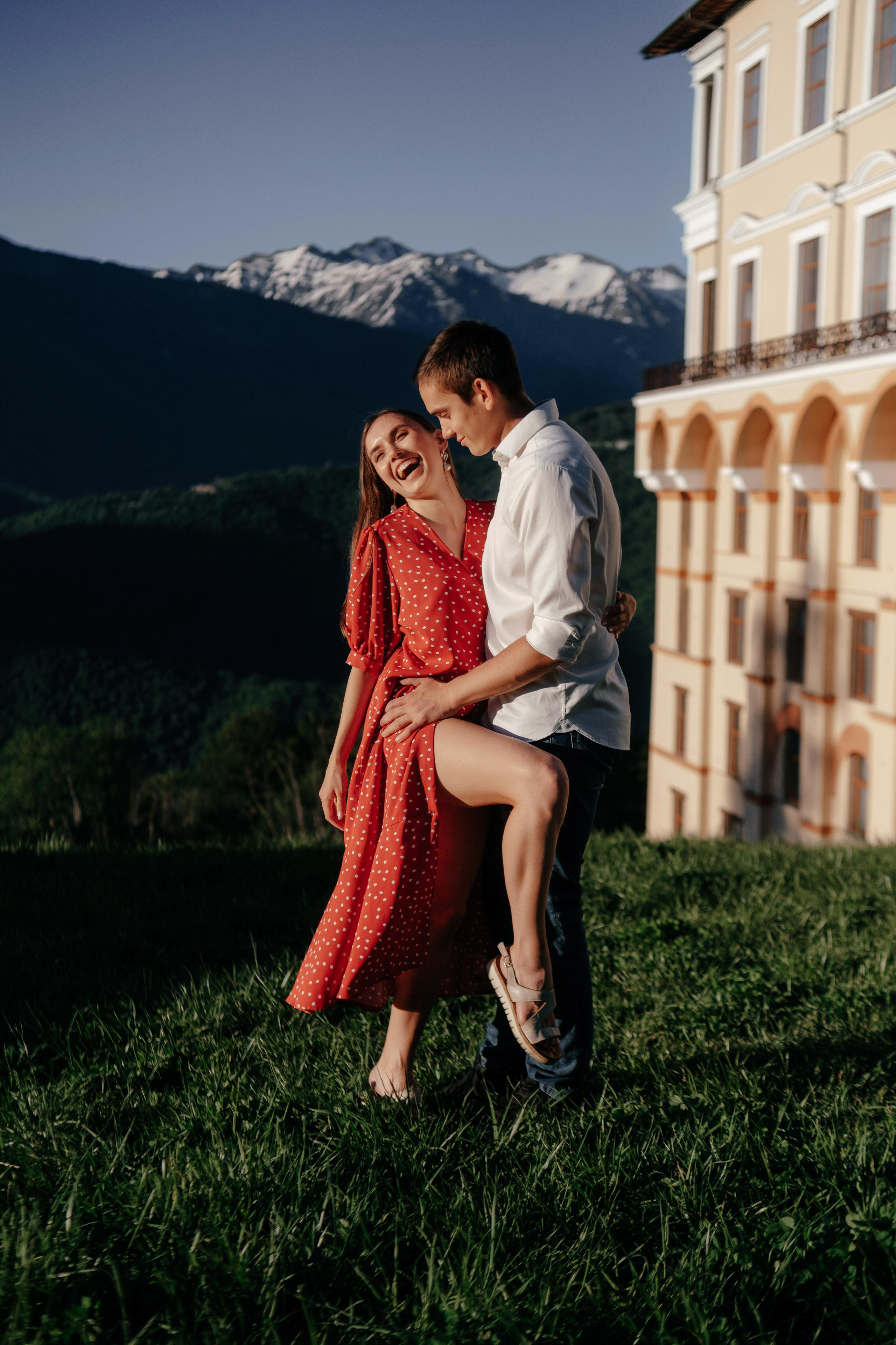 Love-Story Николая и Марии в Красной Поляне. Фотограф для бизнеса Константин Брусницын в Екатеринбурге