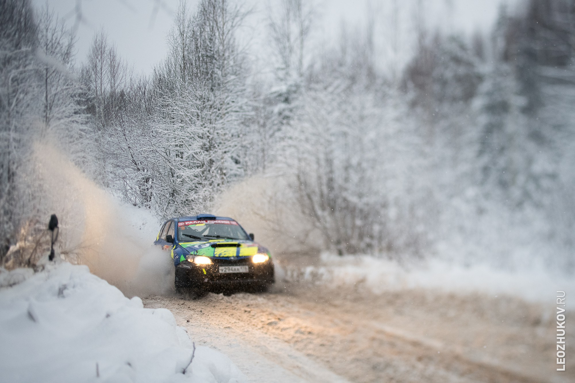 Rally Vyborg 2024. Sports photographer Leonid Zhukov