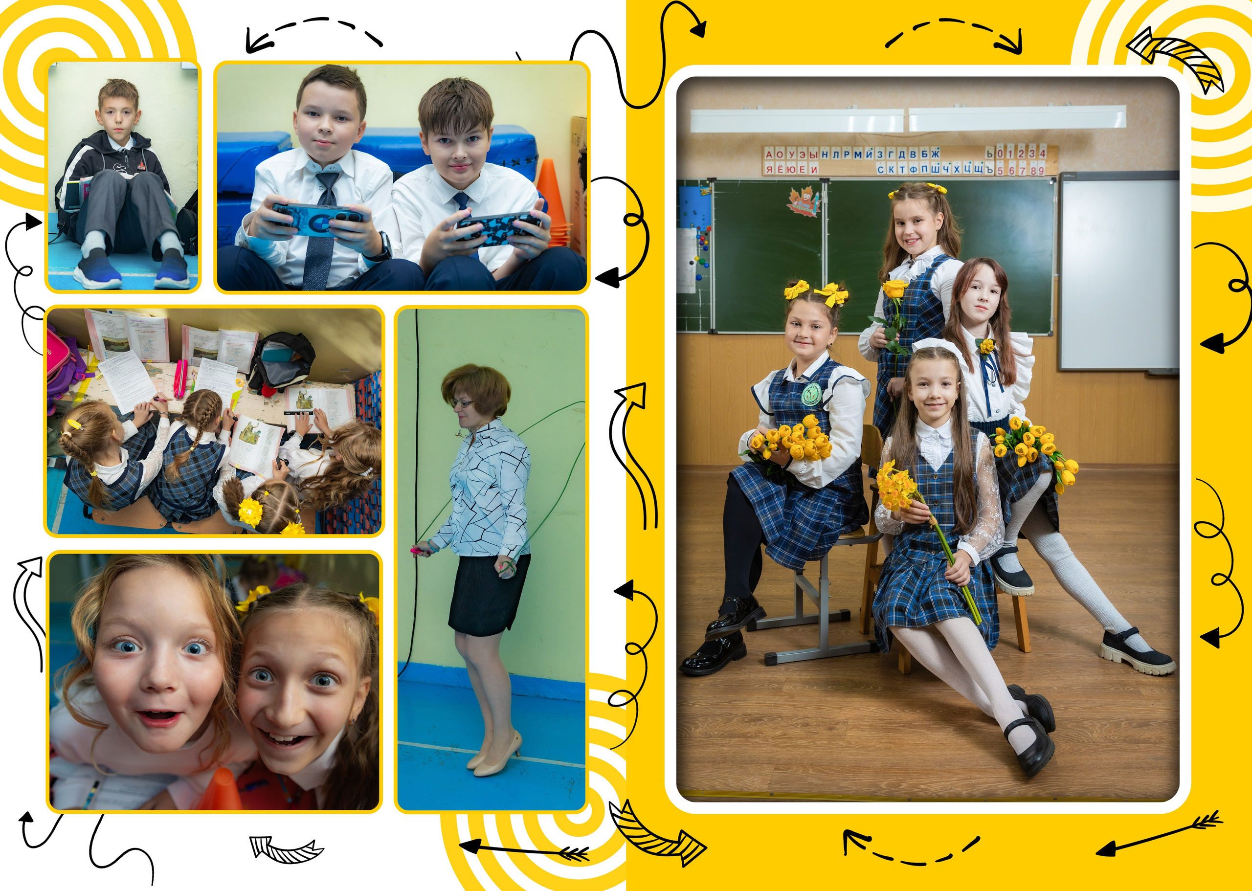 ЖЕЛТЫЙ Альбом 10 разворотов. Фото, видео, авторские выпускные альбомы в Нижнем Новгороде