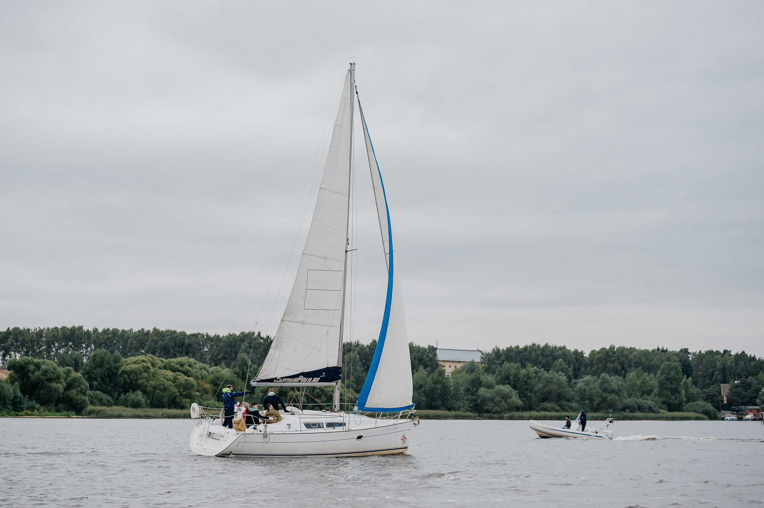 Фото отчет со съемки Регаты в Москве
