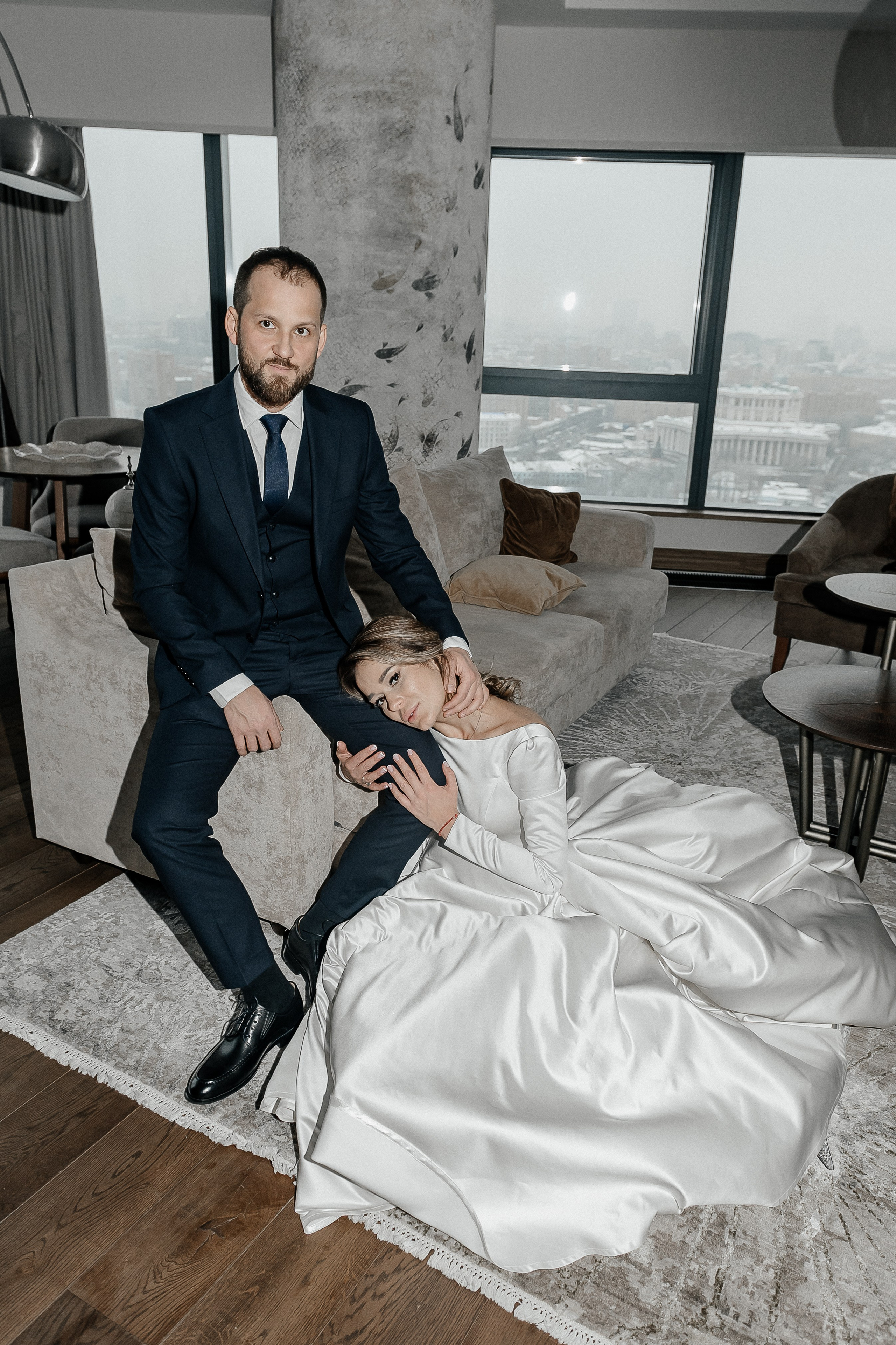 Свадебный фотосессия в Radisson Blu