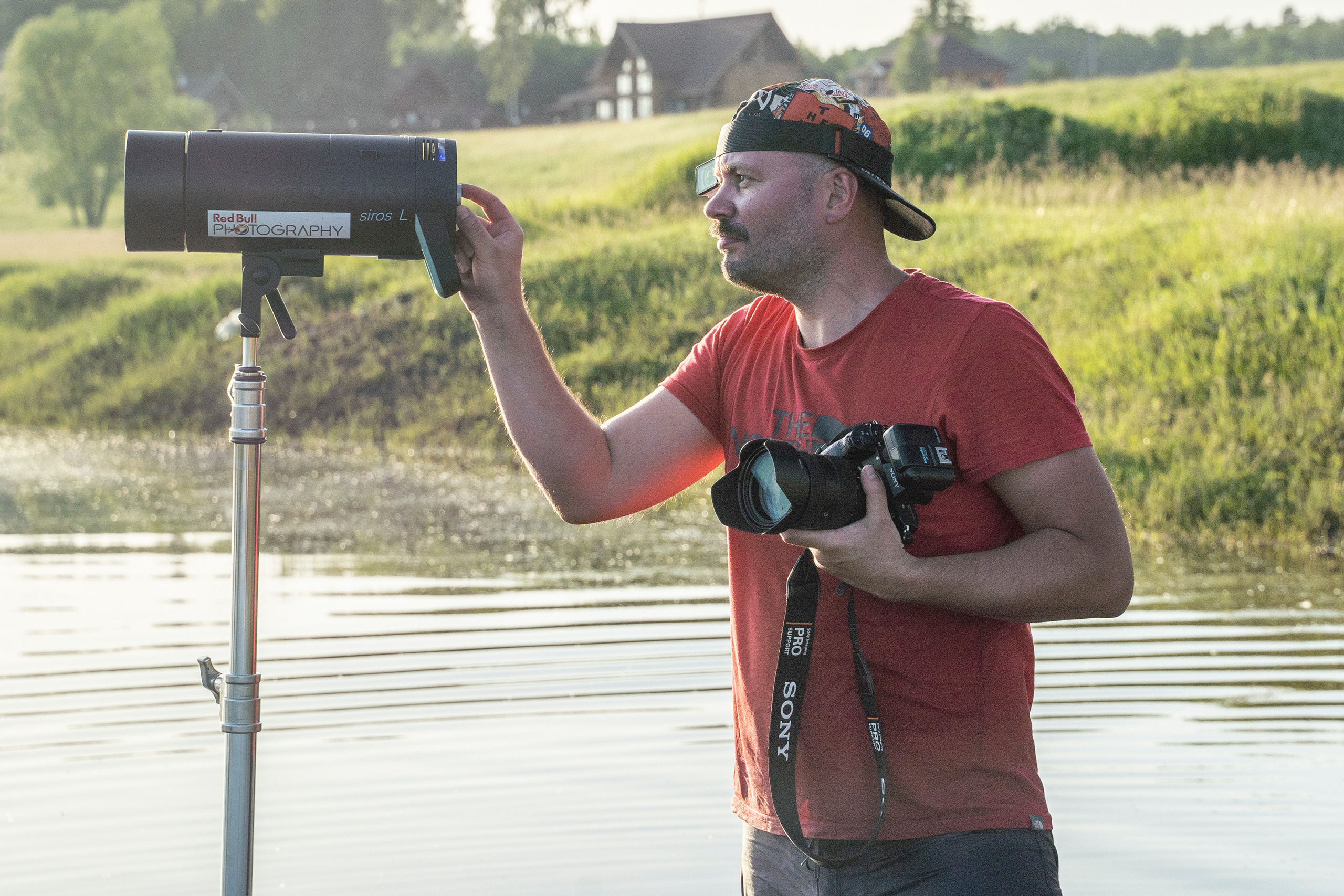 Скейт на воде. Creative photographer Denis Klero