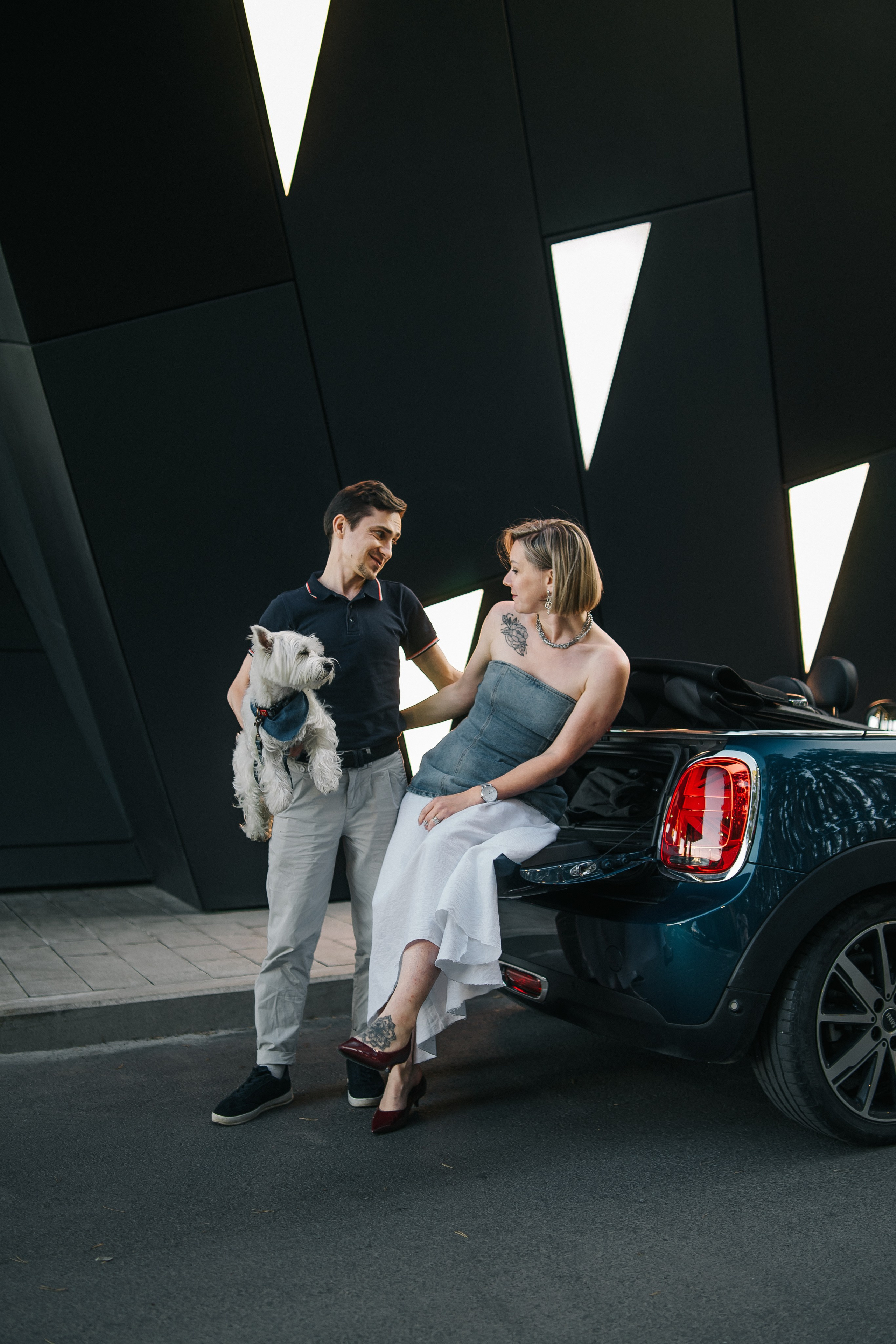 Стилизация Love Story | Михаил, Елена и Лакки. Стилист Елена Михайлова | стиль & архетипы