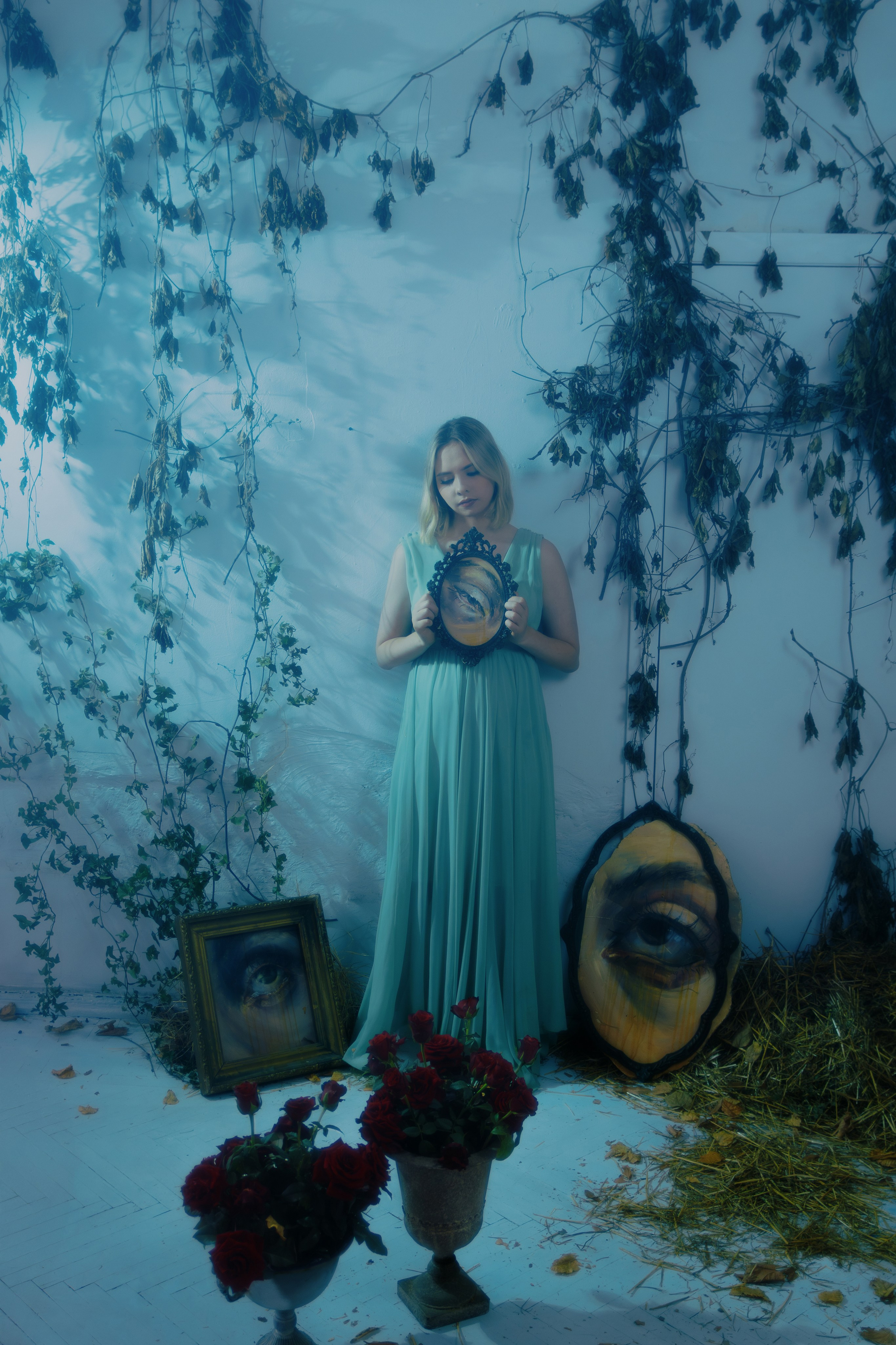 Креативная фотосессия для Вероники в рыцарских доспехах. Портретный фотограф в Ростове-на-Дону Антон Казарин