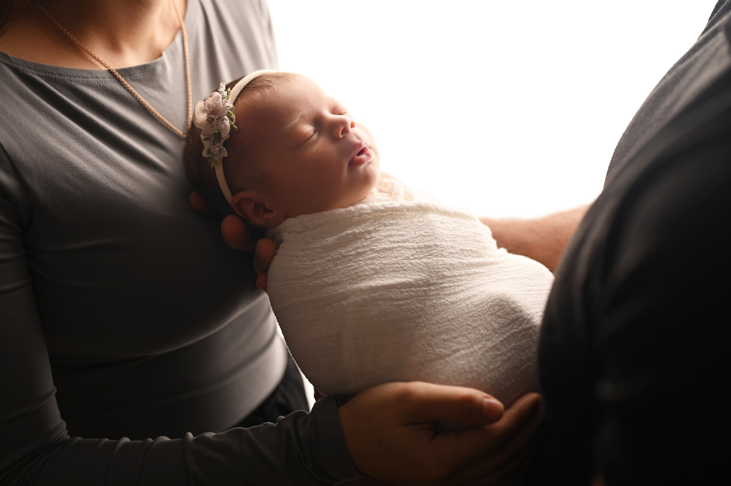 Семейная newborn-фотосессия