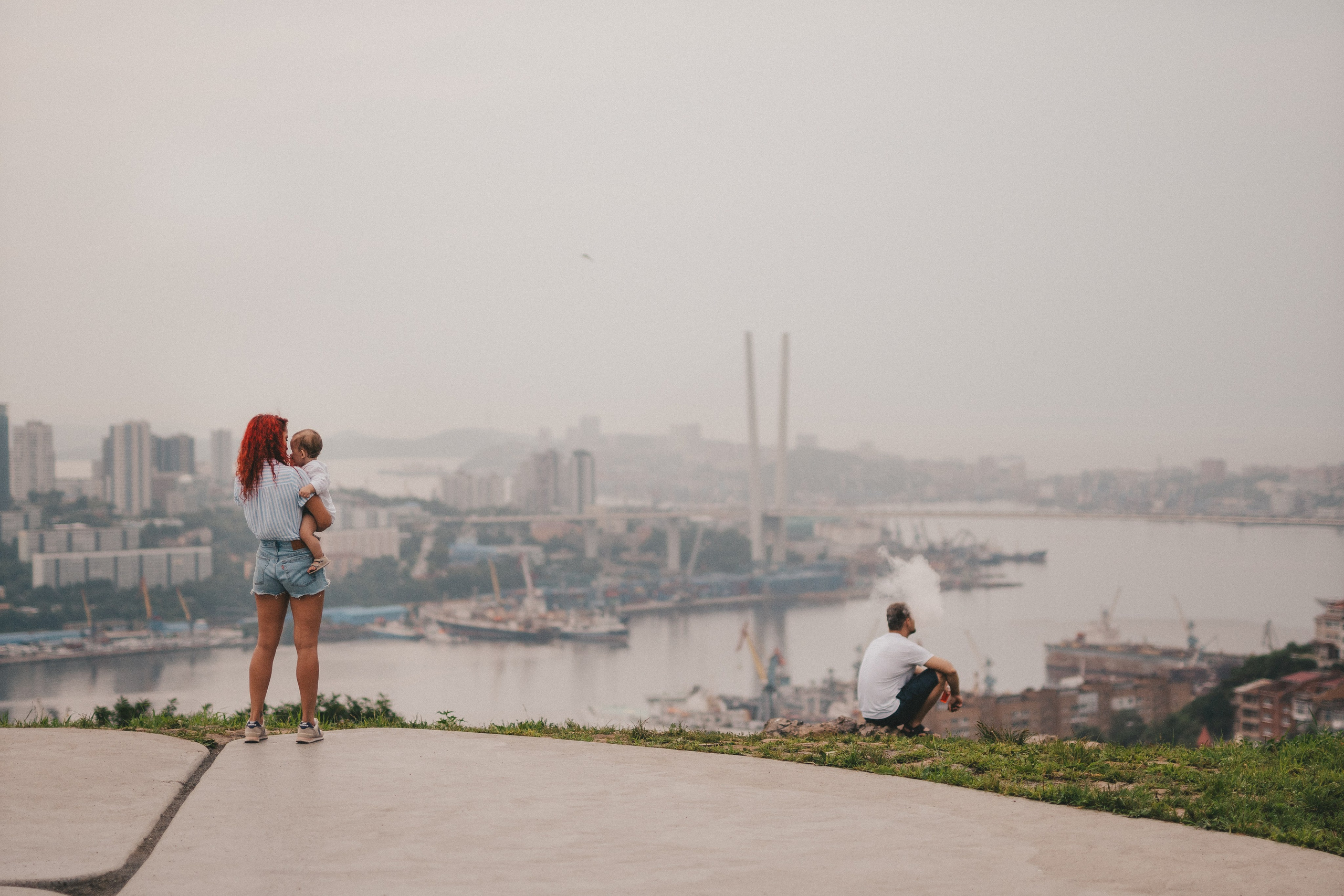 Семейная фотосессия в Нагорном парке. Портретный и семейный фотограф во Владивостоке Светлана Мухильченко