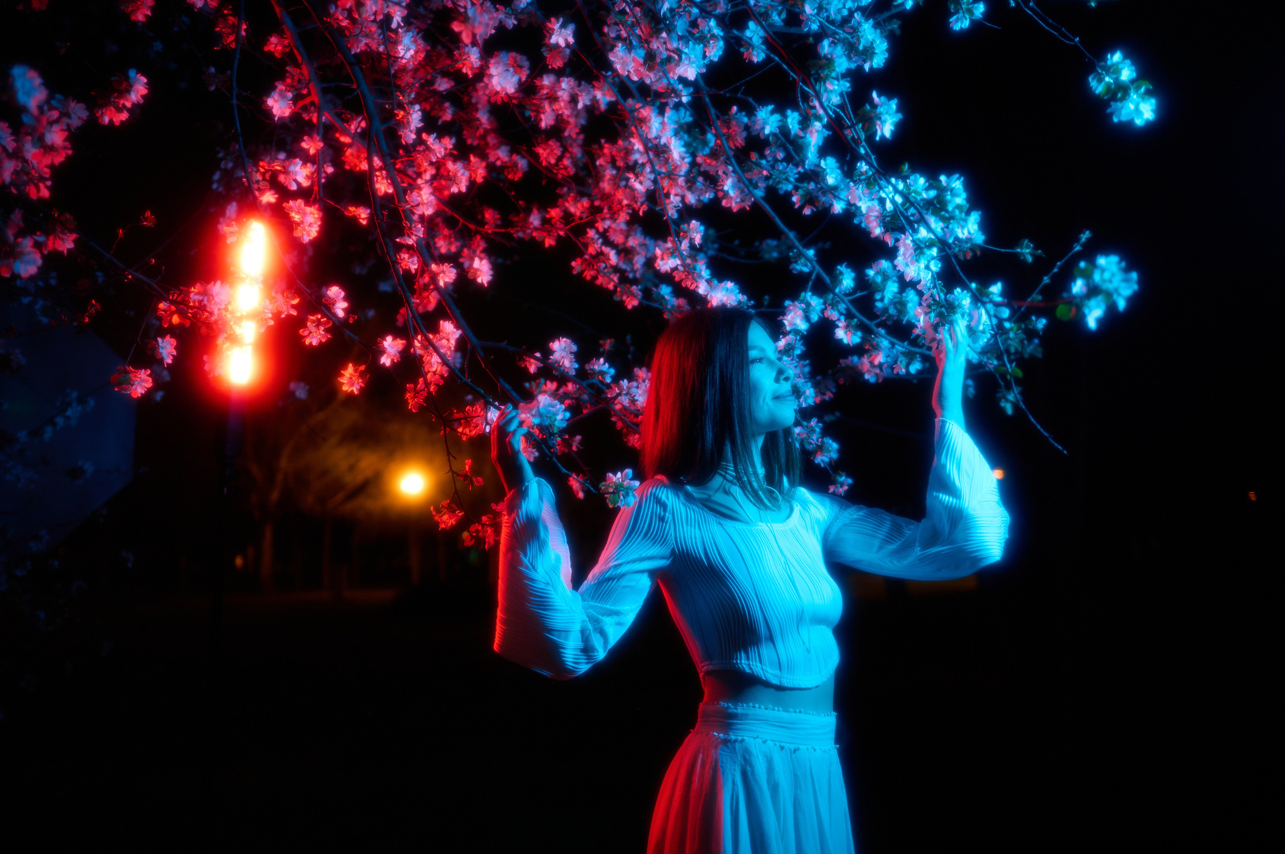 RGB цветение (Ирина). Профессиональный фотограф (Краснодар) Роман Гончаров