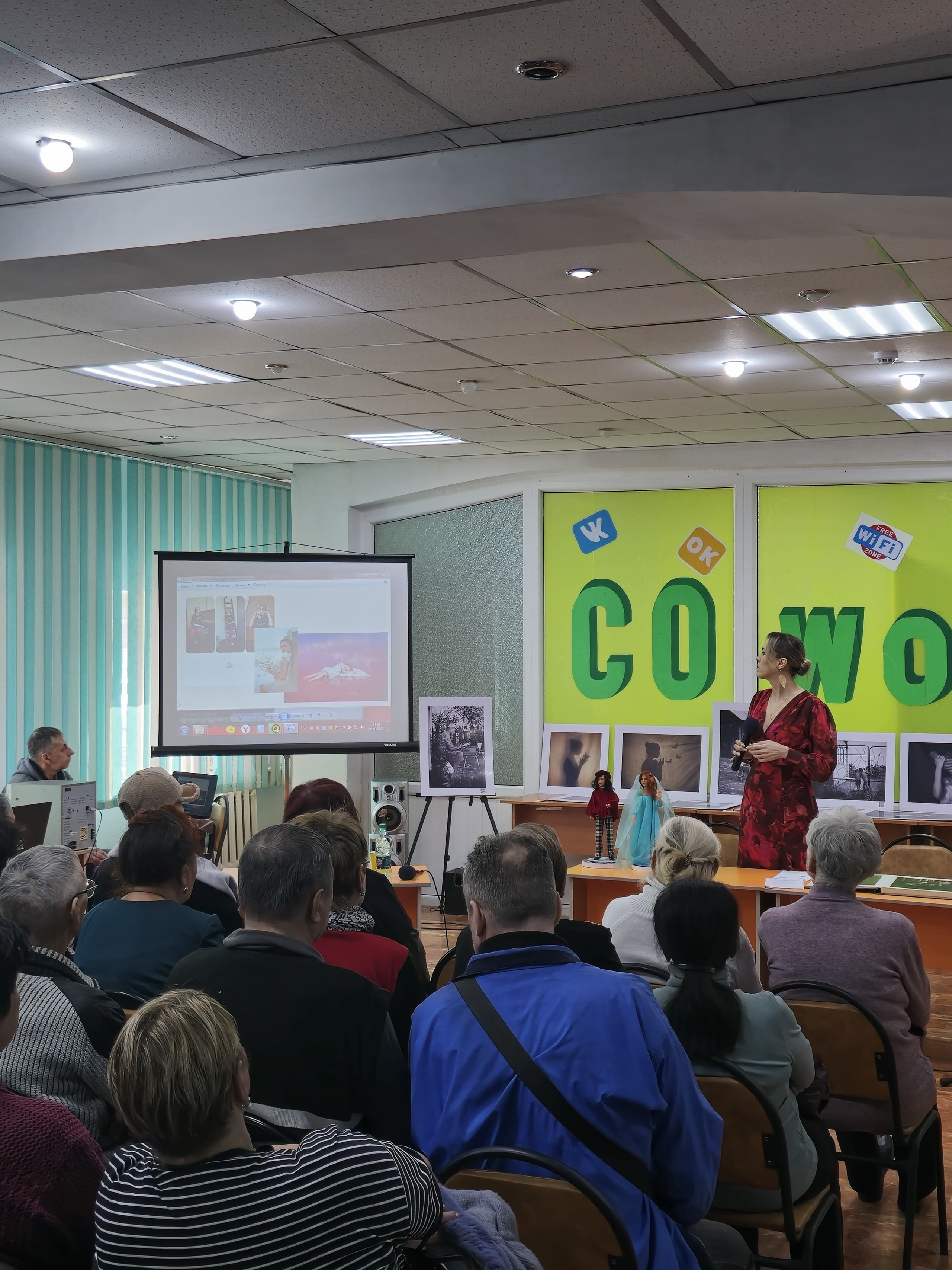 Творческая встреча и еще одна фотовыставка прошла в моем городе!. Детский и семейный фотограф в Павлодаре Оксана Солей. Школа моделей