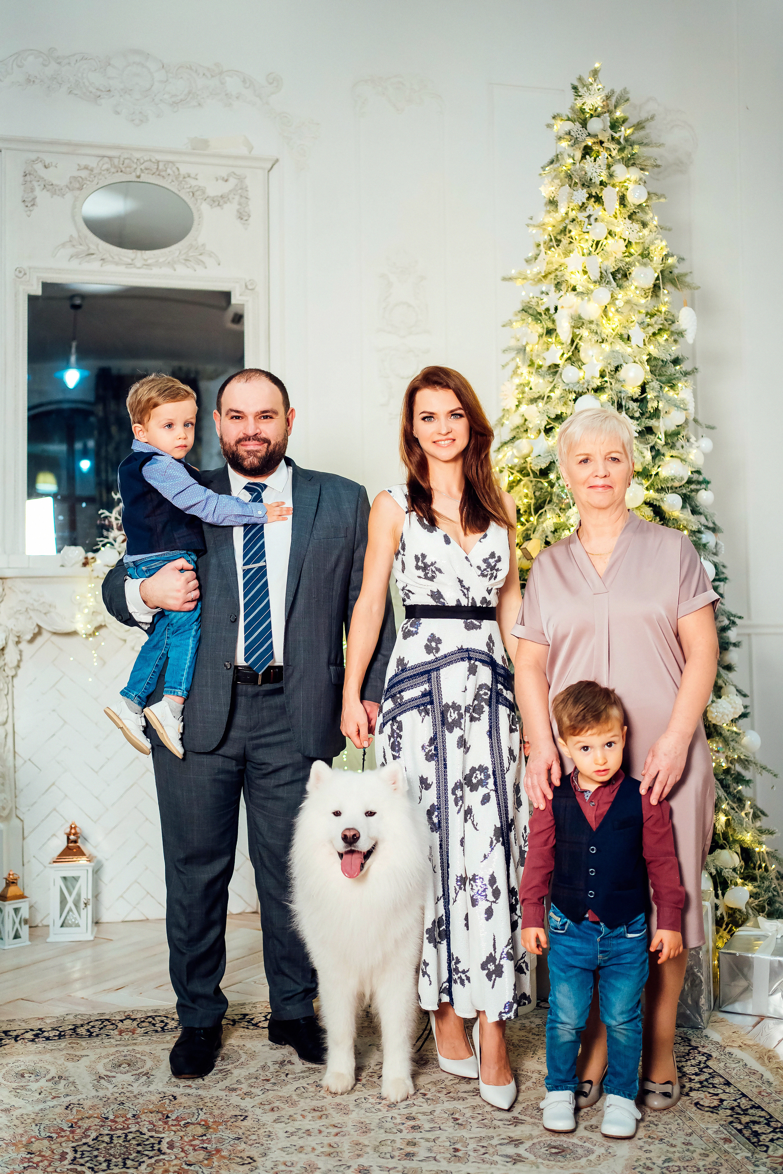 Новогодняя съемка семьи Елены. Семейный и детский фотограф в Ростове-на-Дону Екатерина Шевченко